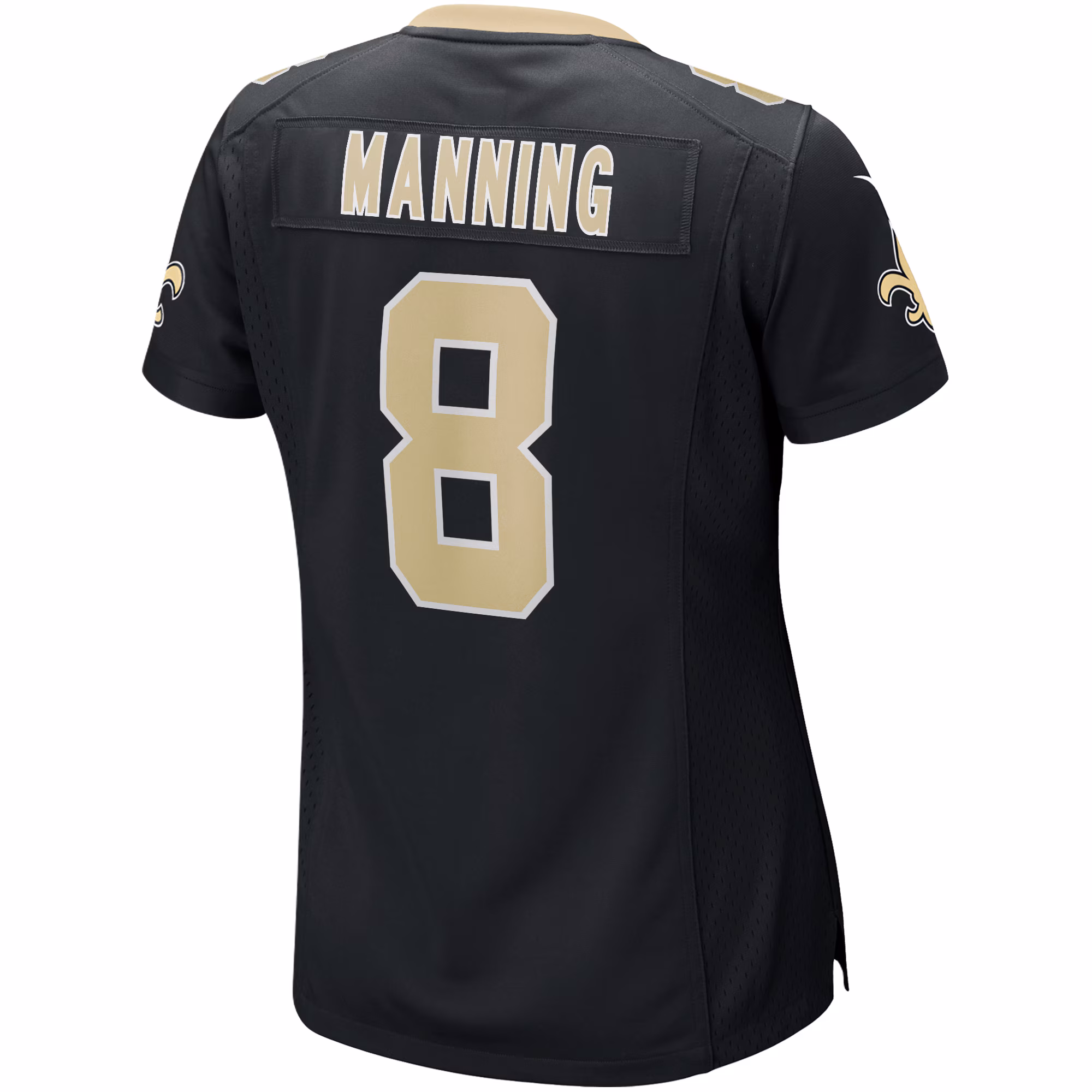 Archie Manning New Orleans Saints Women's Game Retired Player Jersey - Black