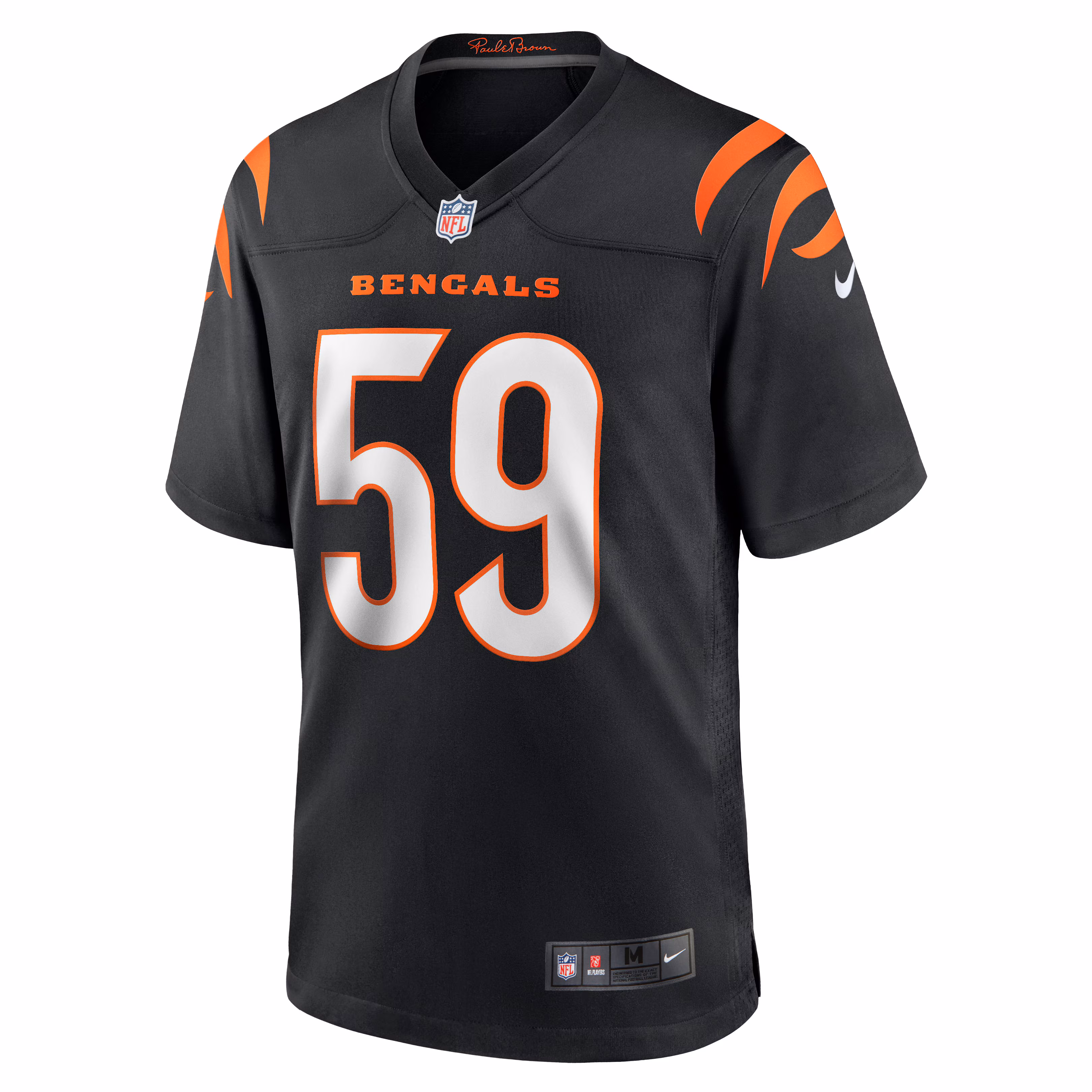Akeem Davis-Gaither Cincinnati Bengals Game Player Jersey - Black