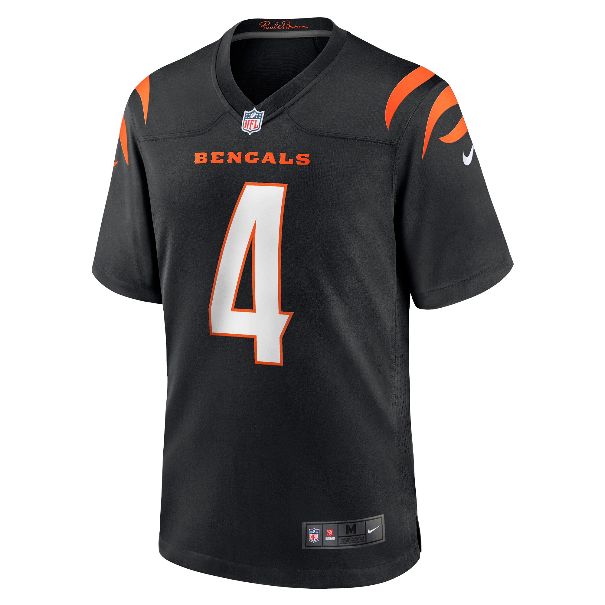Drue Chrisman Cincinnati Bengals  Game Jersey - Black