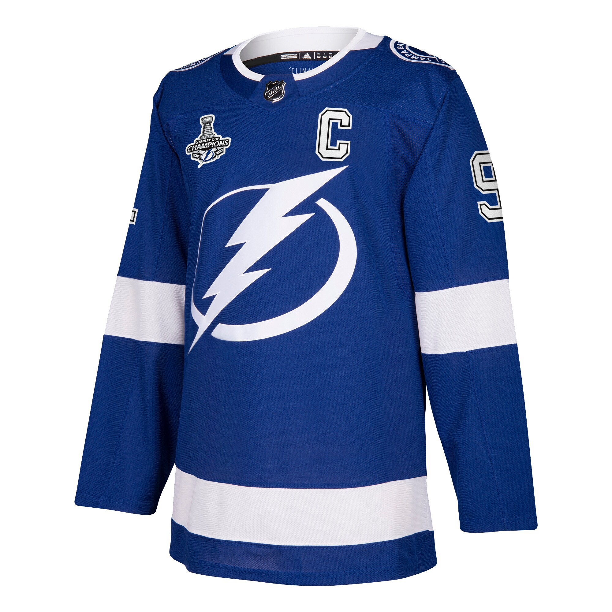 Steven Stamkos Tampa Bay Lightning  2021 Stanley Cup Champions Authentic Player Jersey - Blue