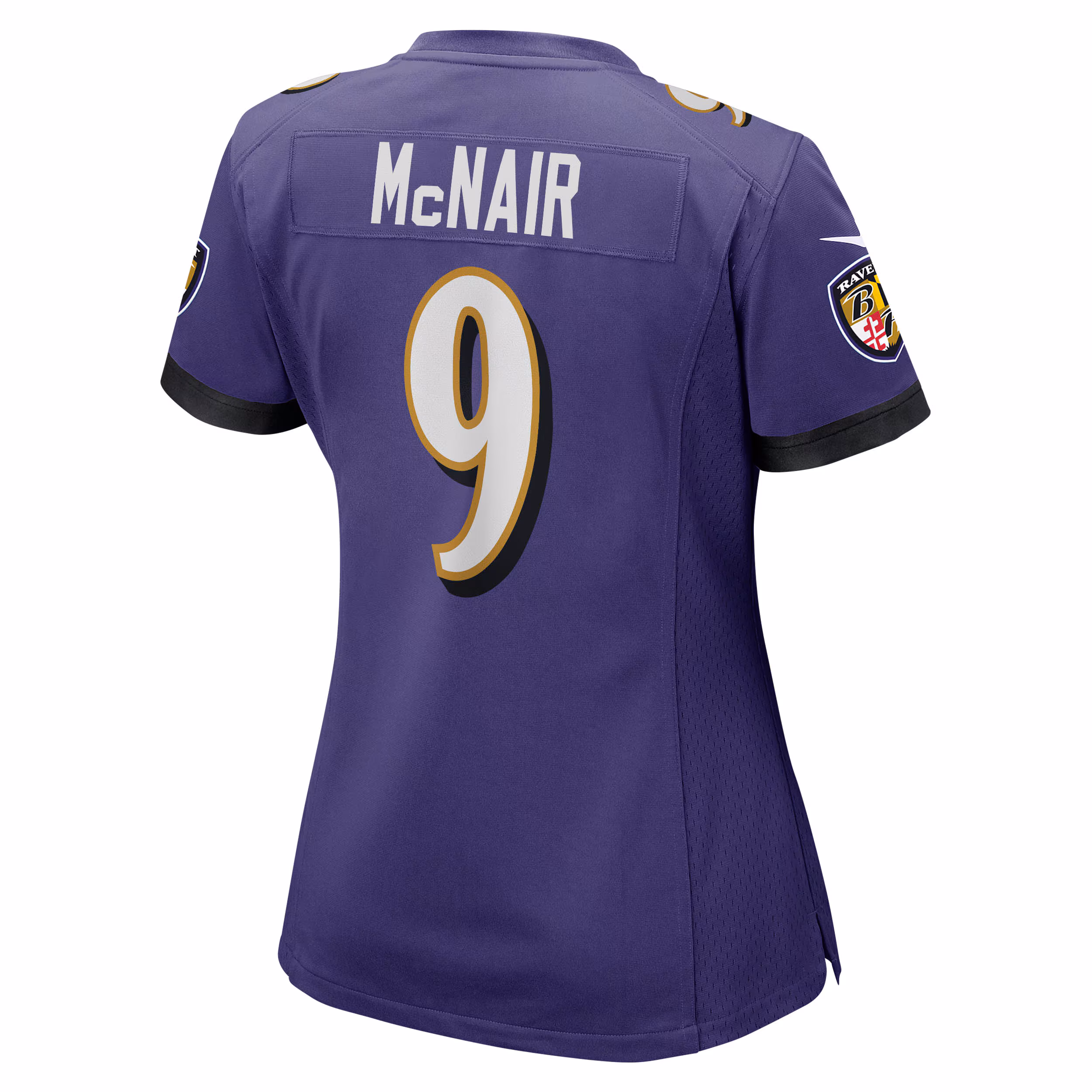 Steve McNair Baltimore Ravens Women's Game Retired Player Jersey - Purple