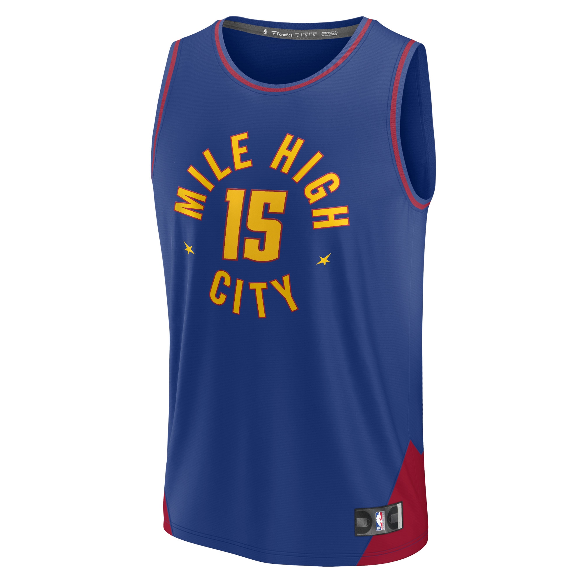 Nikola Jokic Denver Nuggets  Fast Break Replica Player Jersey - Statement Edition - Navy