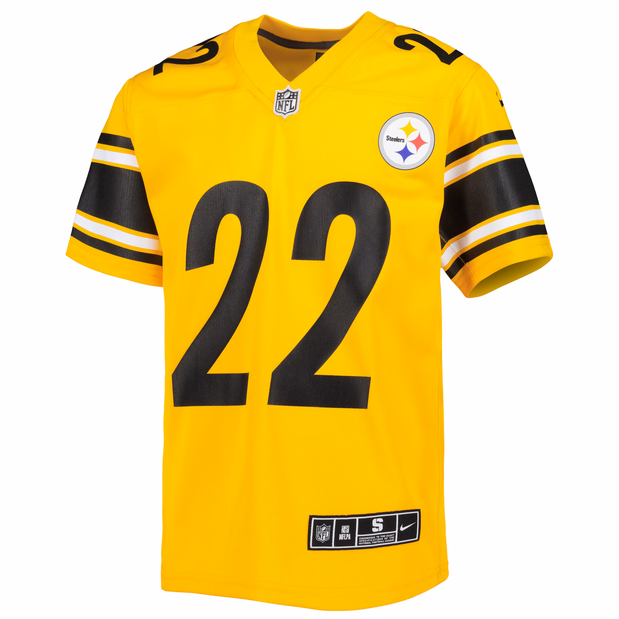 Najee Harris Pittsburgh Steelers Youth Inverted Game Jersey - Gold