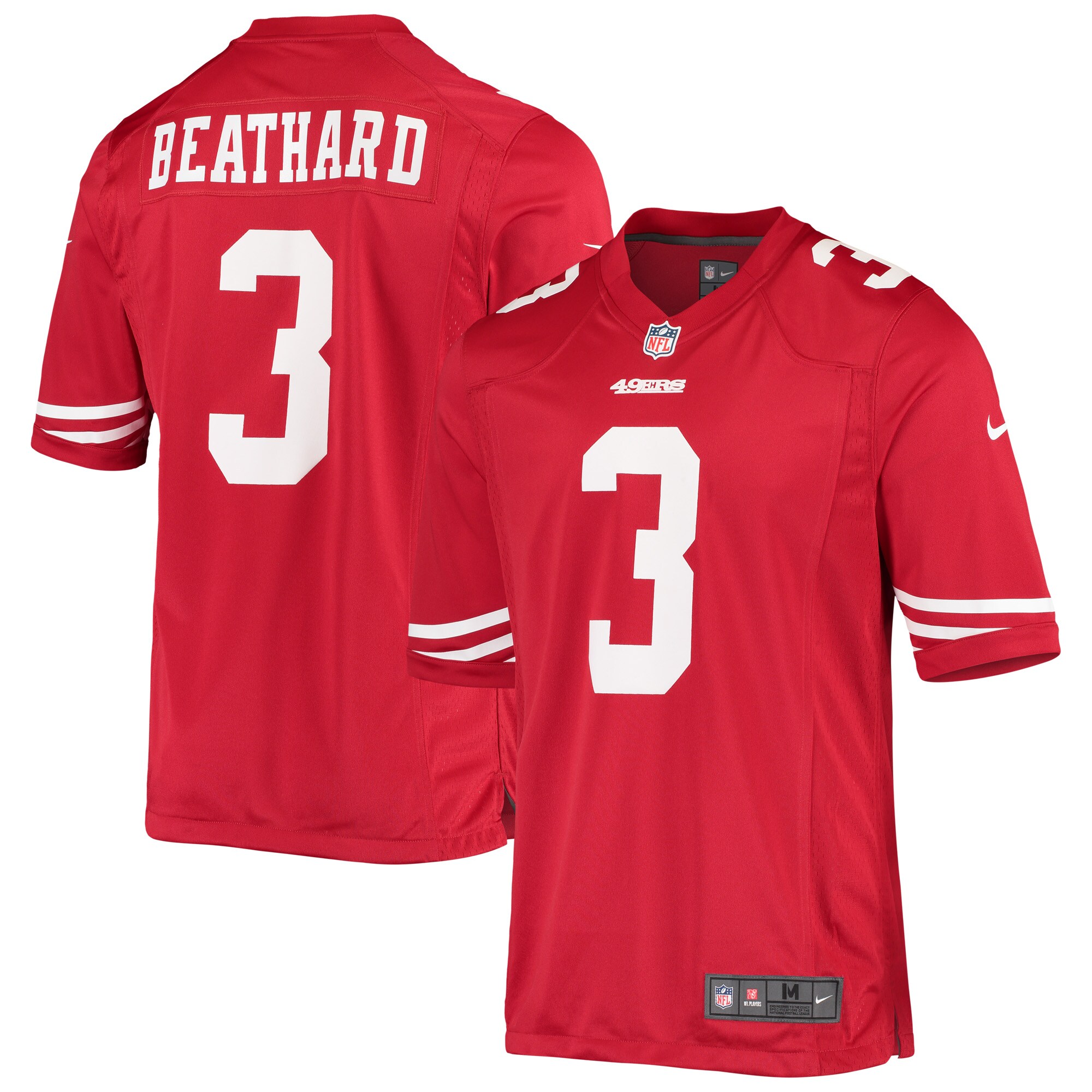 C.J. Beathard San Francisco 49ers  Game Player Jersey - Scarlet