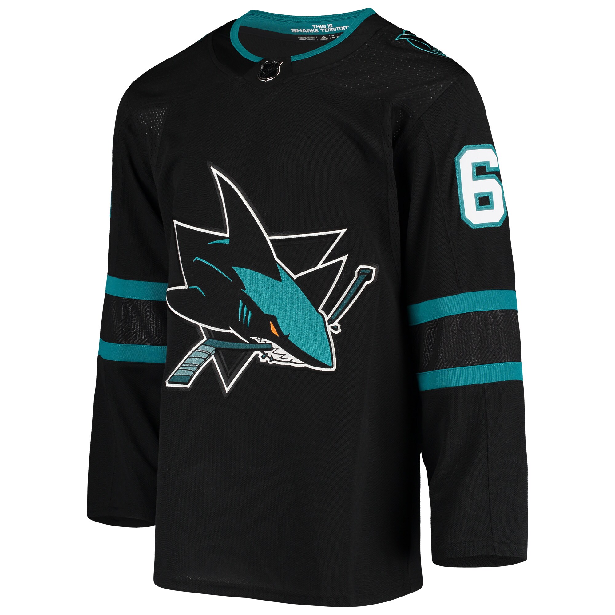 Erik Karlsson San Jose Sharks  Team Alternate Authentic Jersey - Black