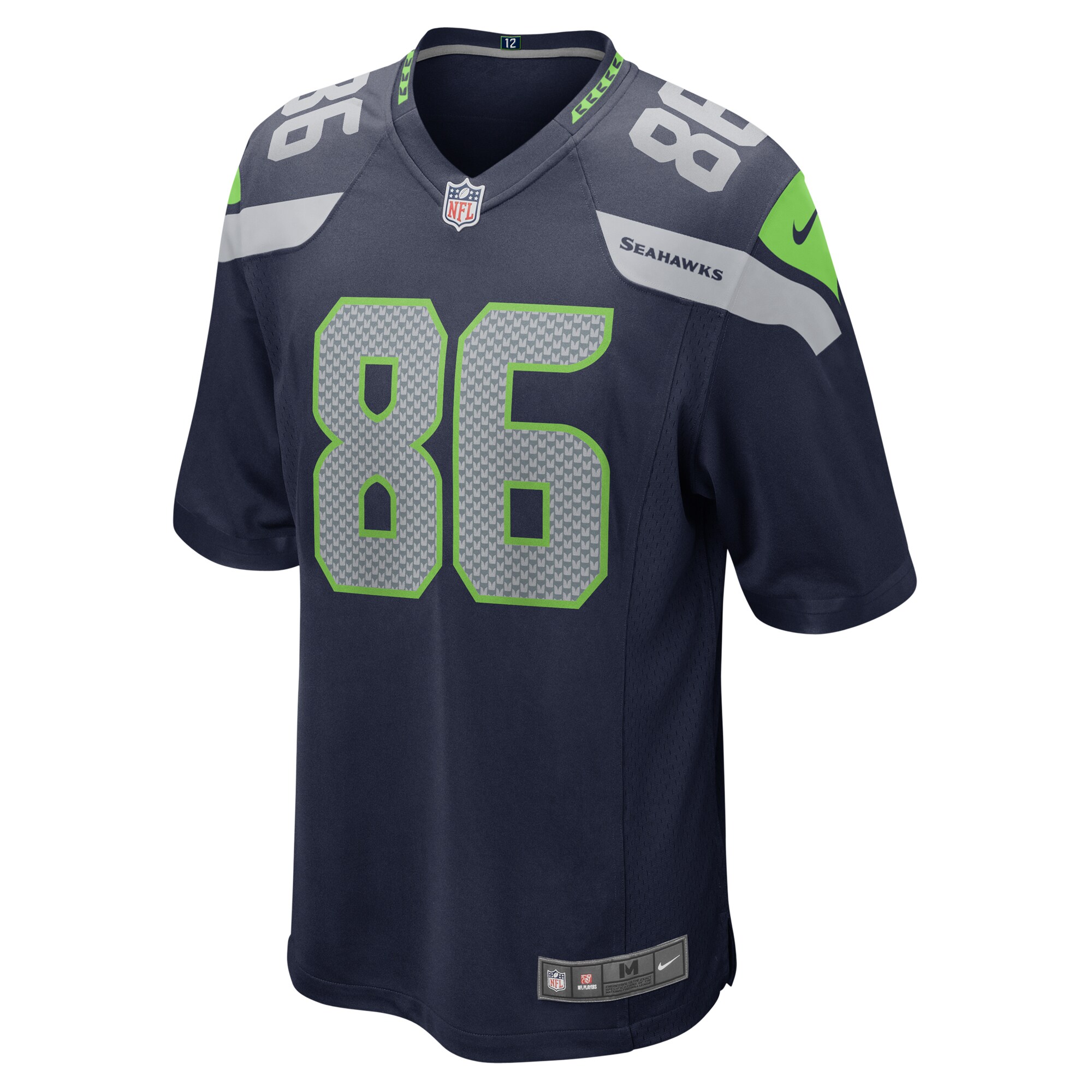 Easop Winston Jr. Seattle Seahawks  Home Game Player Jersey - College Navy