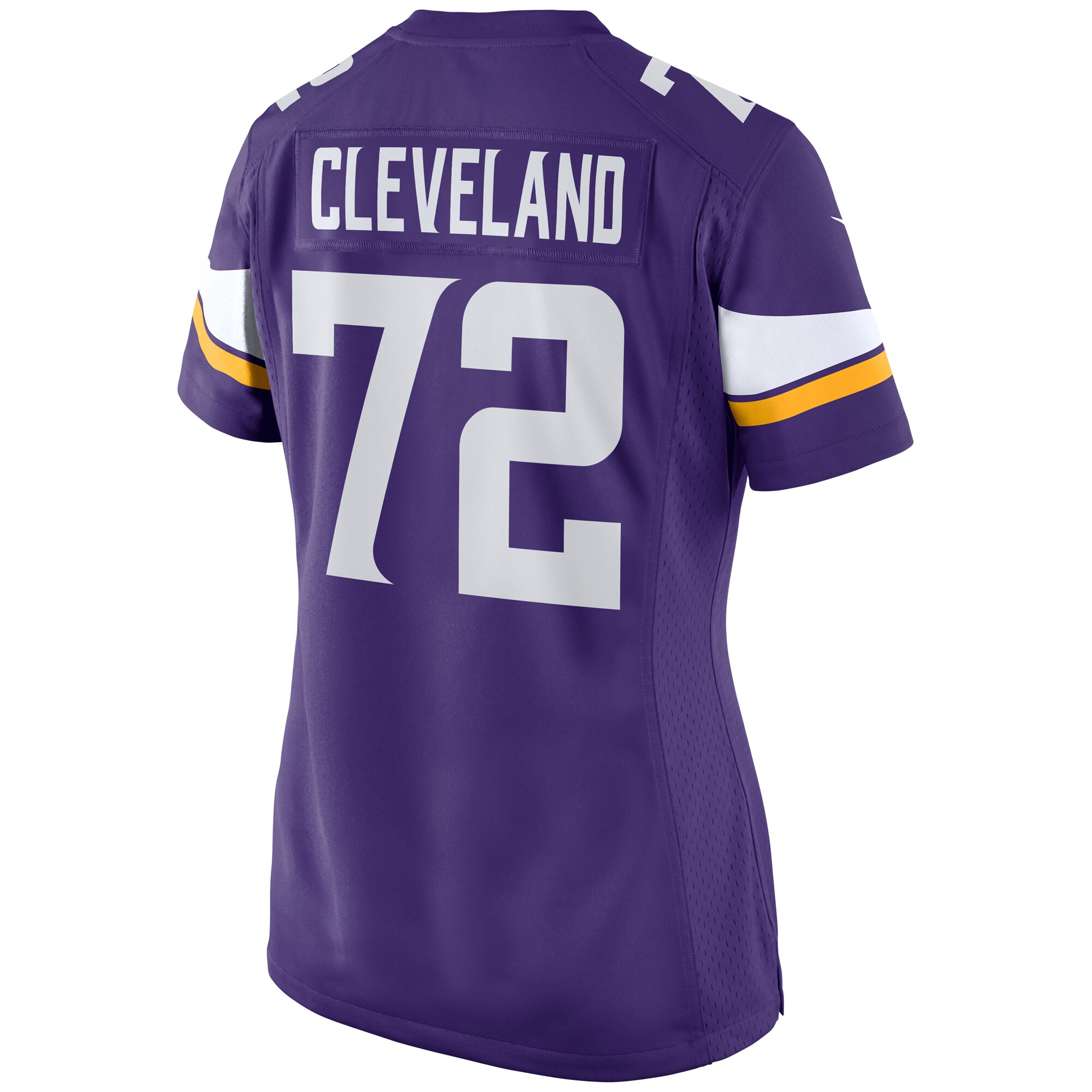Ezra Cleveland Minnesota Vikings  Women's Game Jersey - Purple