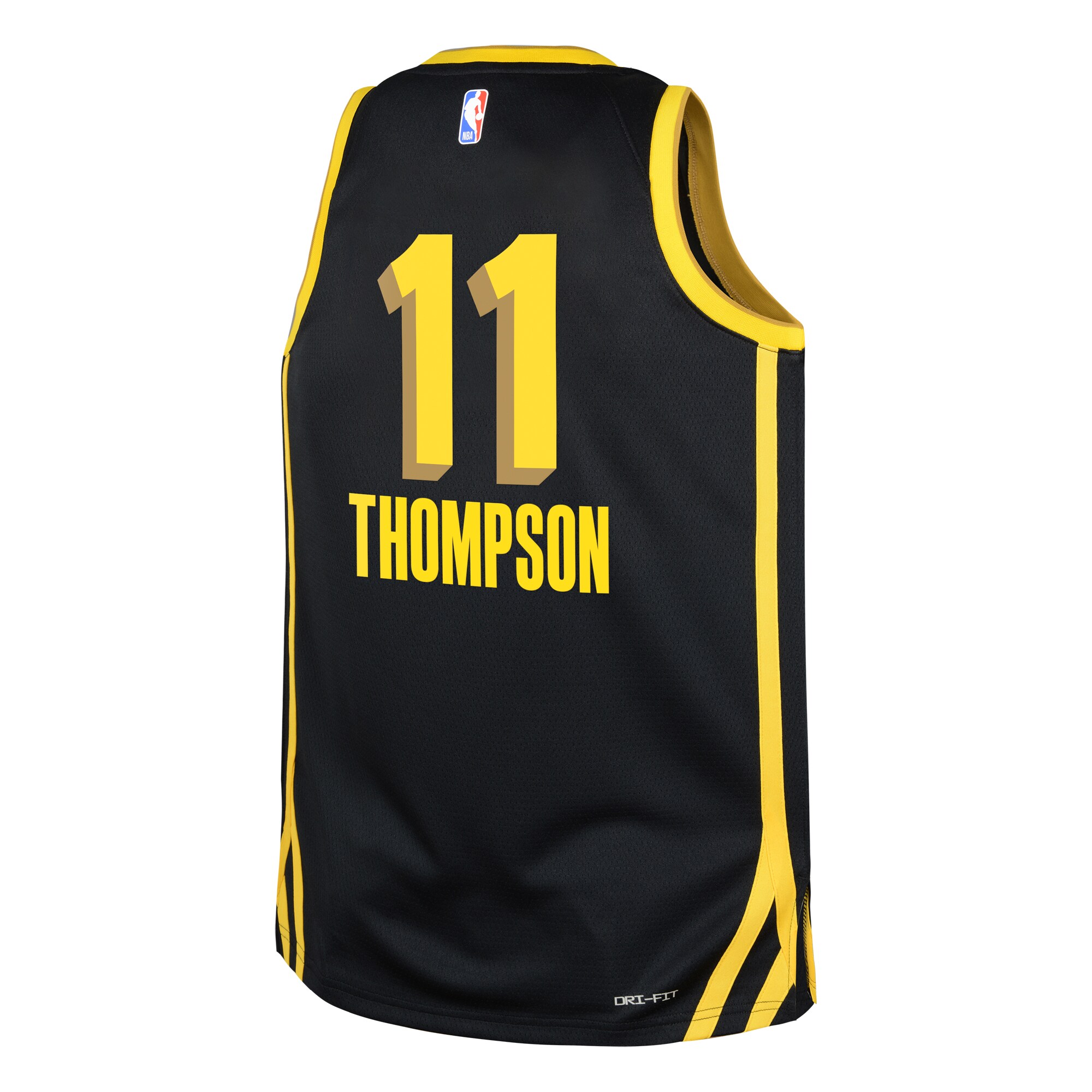 Youth Golden State Warriors Klay Thompson  Black 2023/24 Swingman Replica Jersey - City Edition
