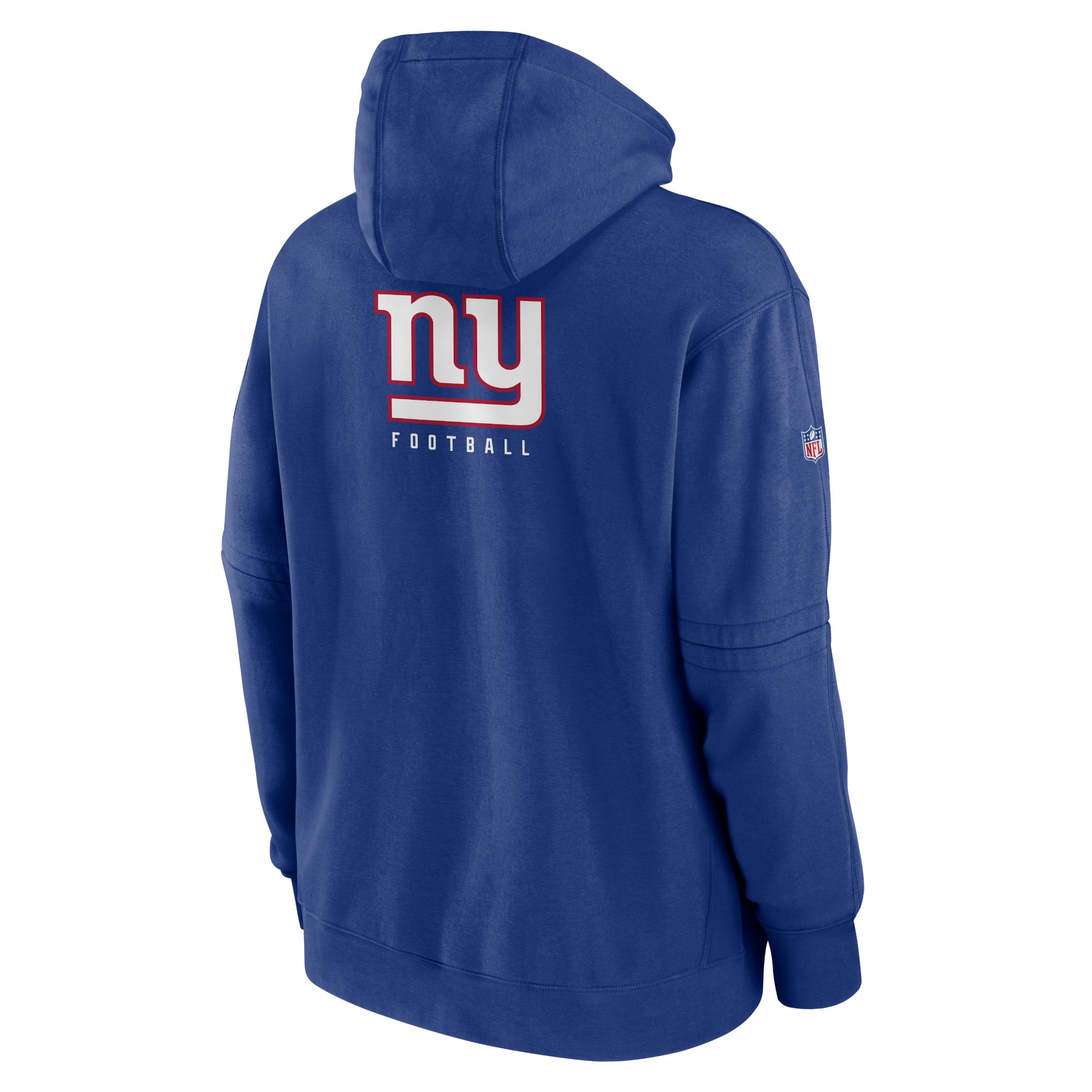 New York Giants  Sideline Club Fleece Pullover Hoodie - Royal