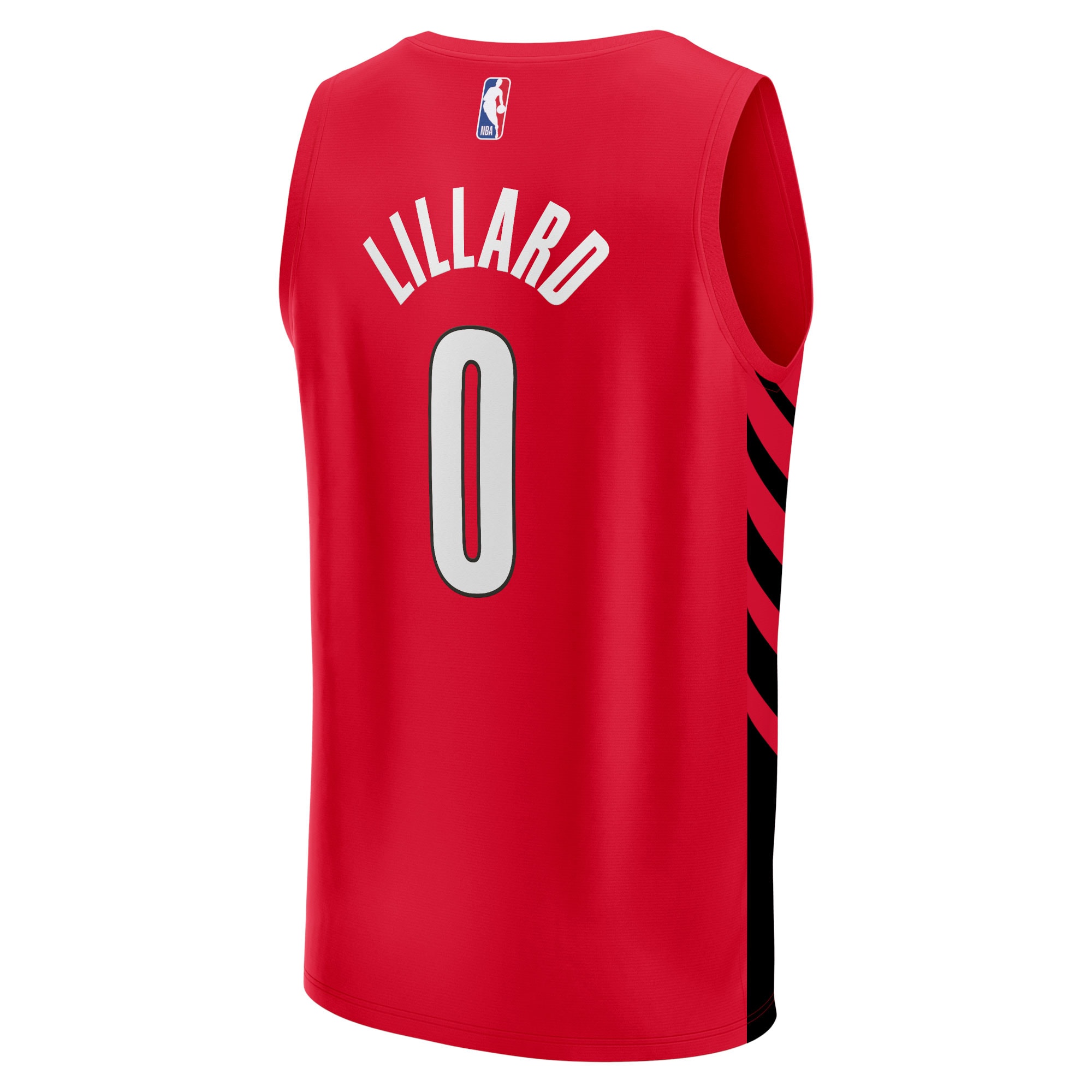 Damian Lillard Portland Trail Blazers  Youth 2021/22 Fast Break Player Jersey - Statement Edition - Red