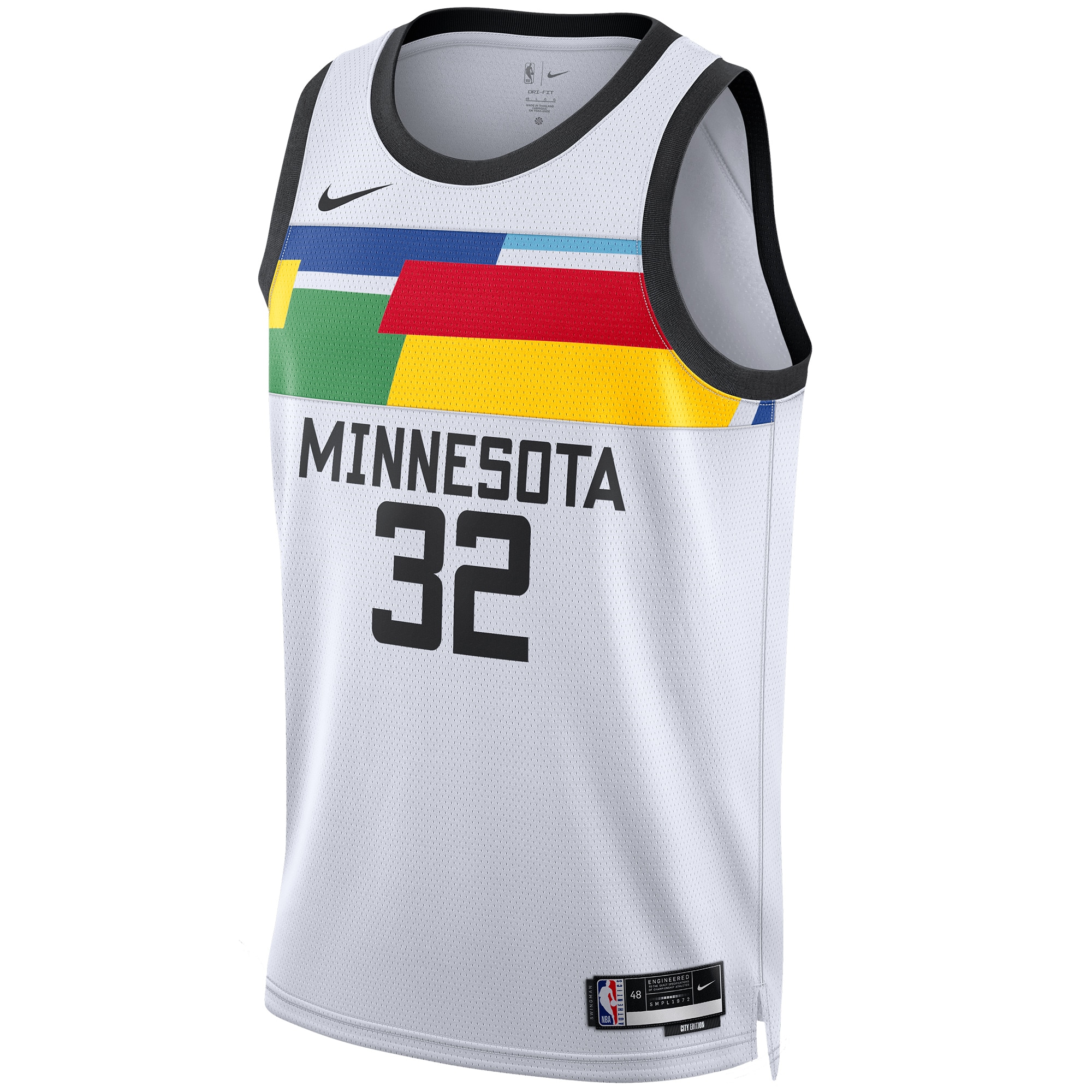 Karl-Anthony Towns Minnesota Timberwolves Unisex 2022/23 Swingman Jersey - City Edition - White