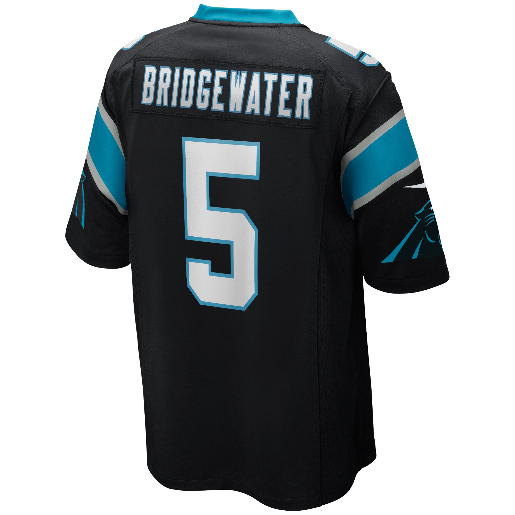 Teddy Bridgewater Carolina Panthers Game Player Jersey - Black