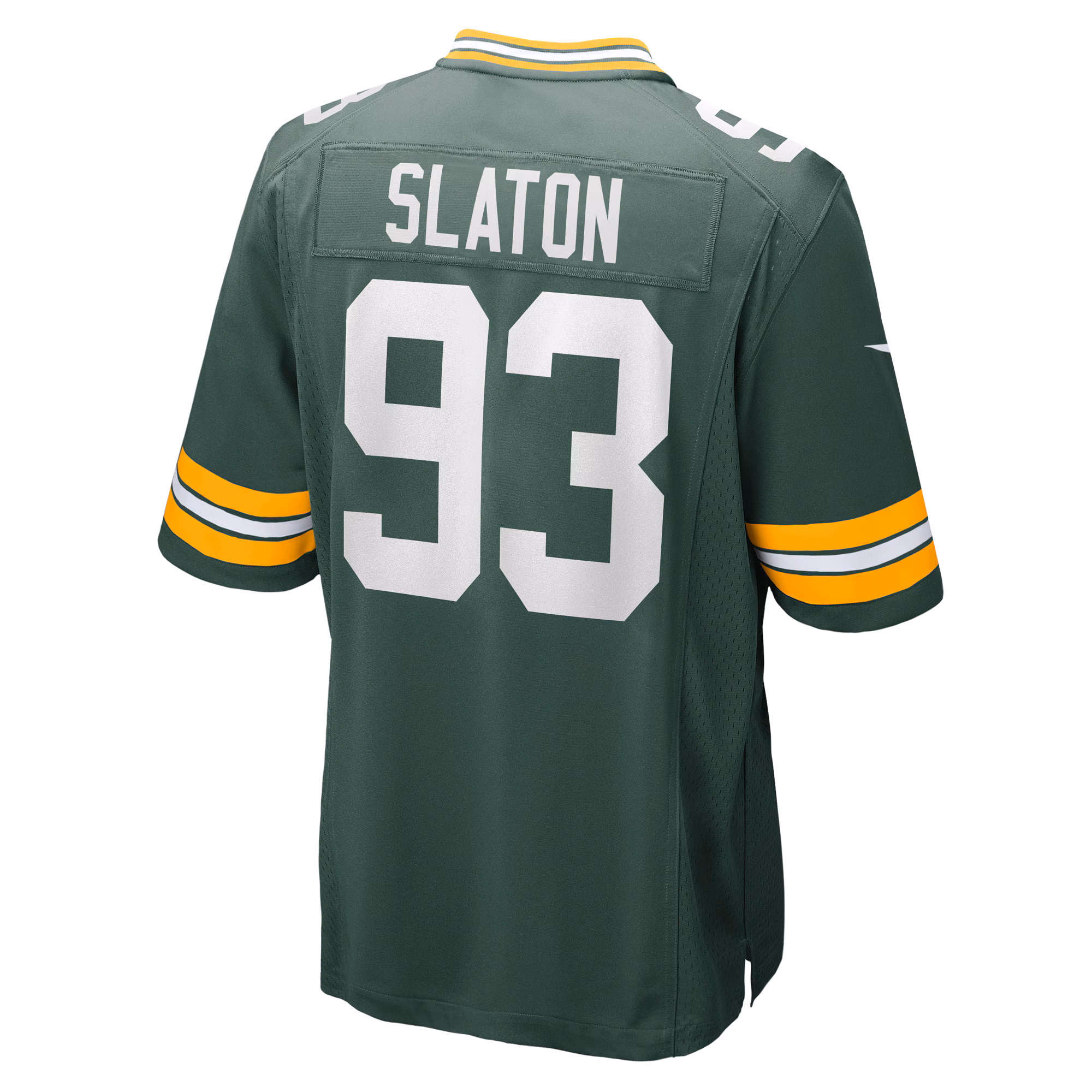 T.J. Slaton Green Bay Packers Game Jersey - Green
