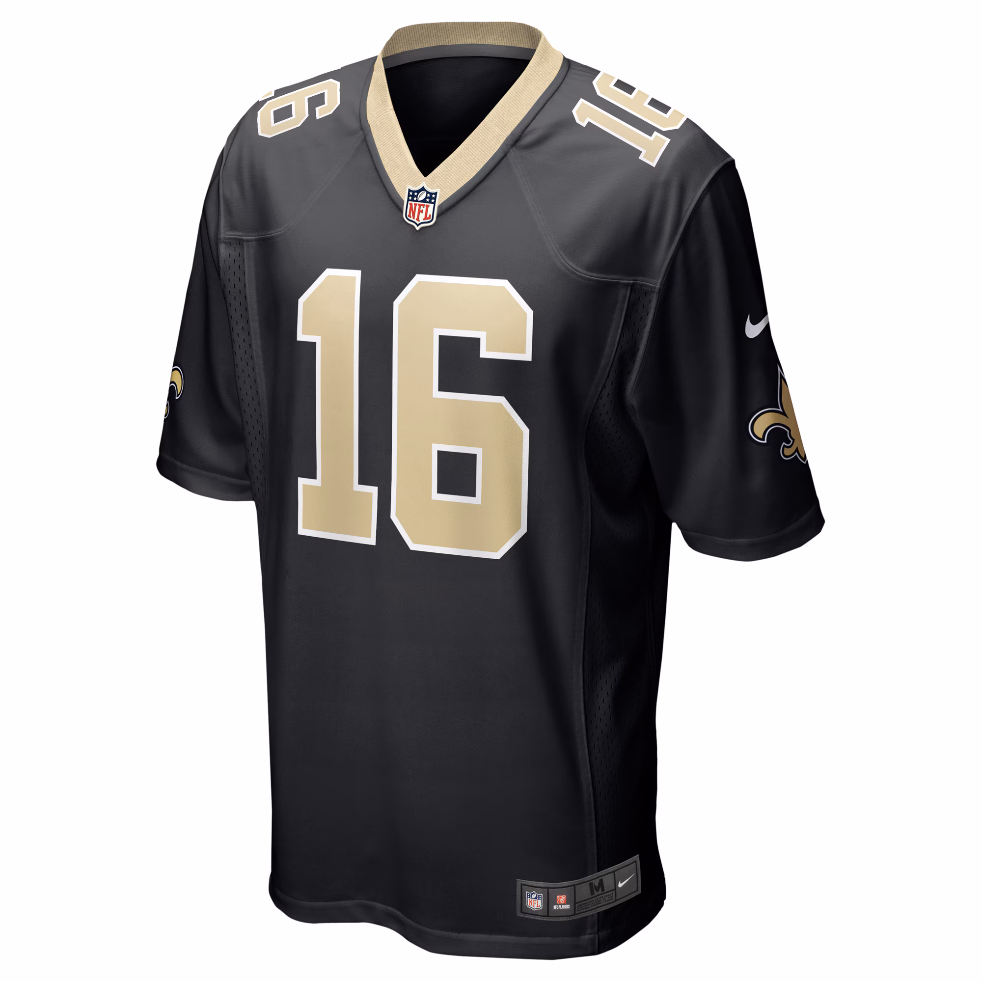 Jake Luton New Orleans Saints Game Player Jersey - Black