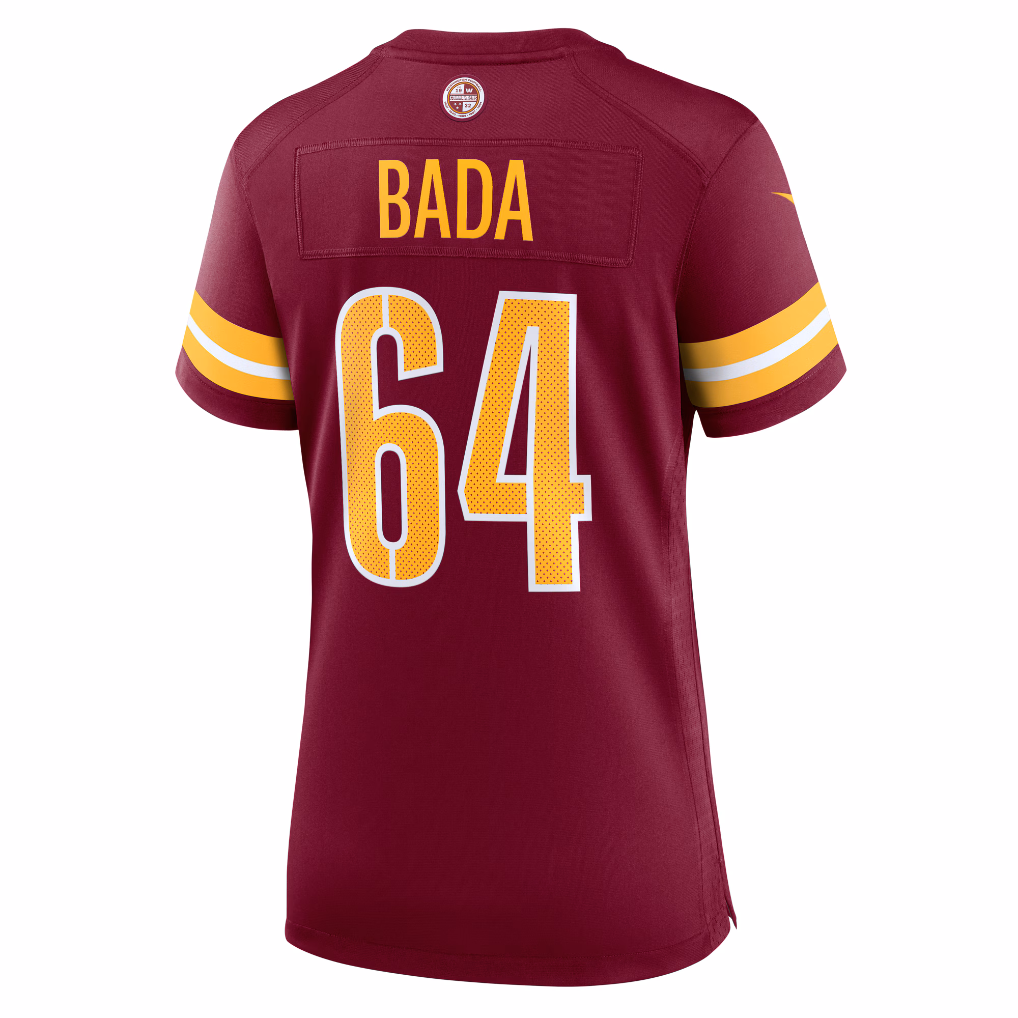 David Bada Washington Commanders Women's  Game Jersey -  Burgundy