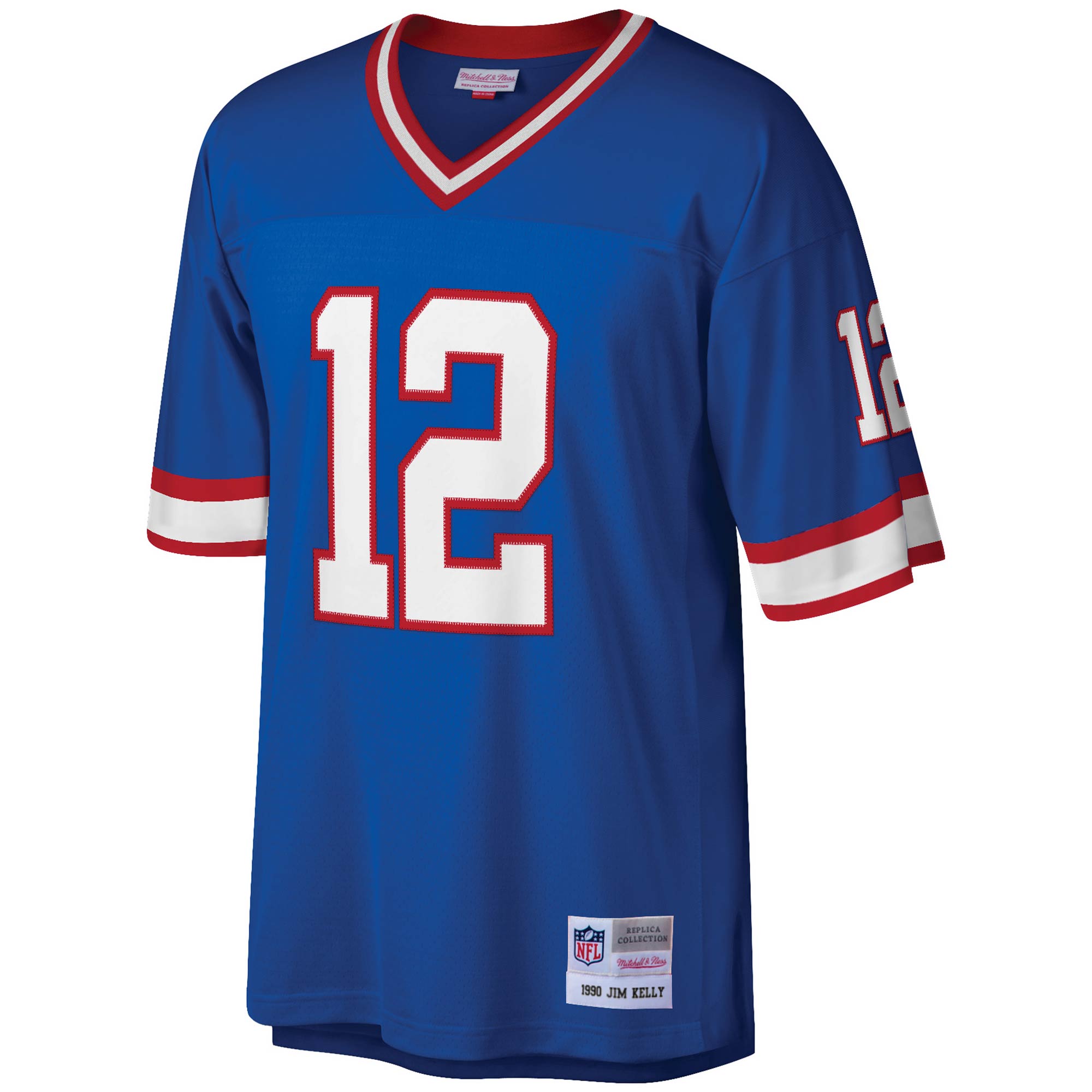 Jim Kelly Buffalo Bills  1990 Legacy Replica Jersey - Royal