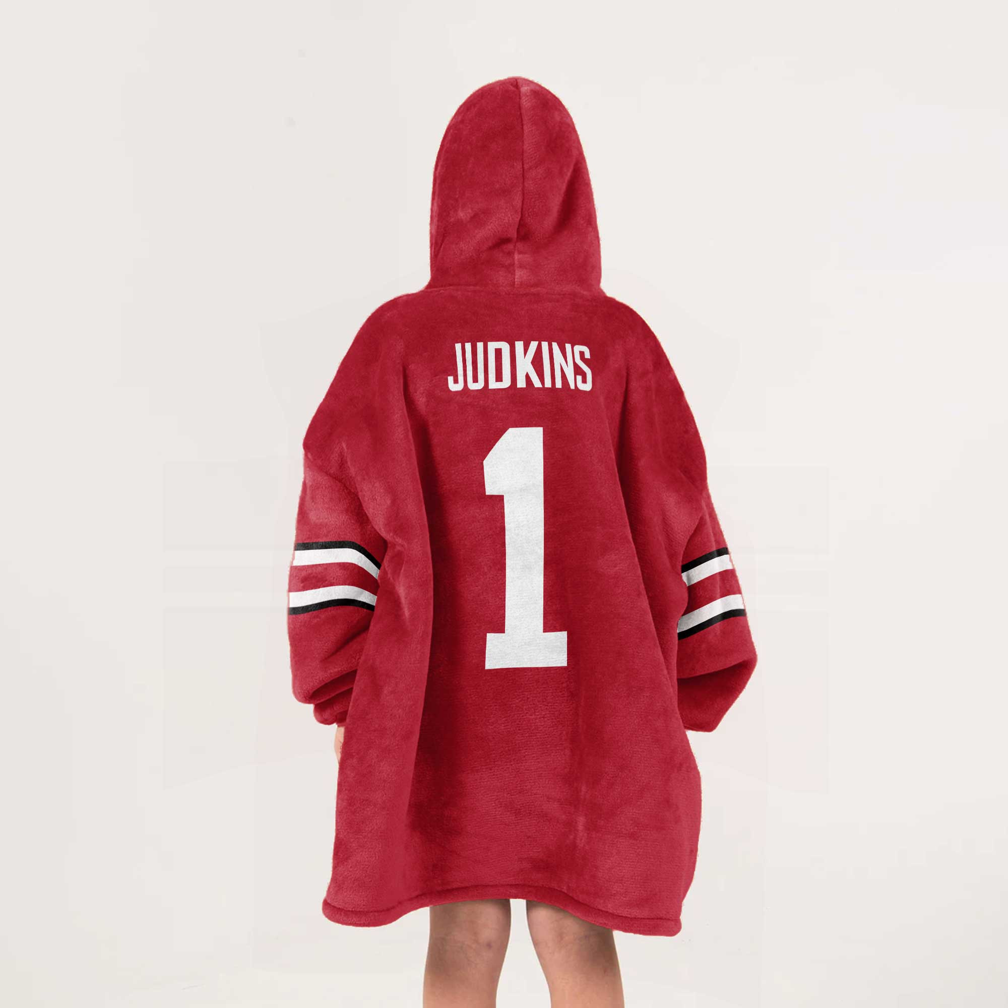 Adult 1 Ohio State Football Unisex Blanket Hoodie