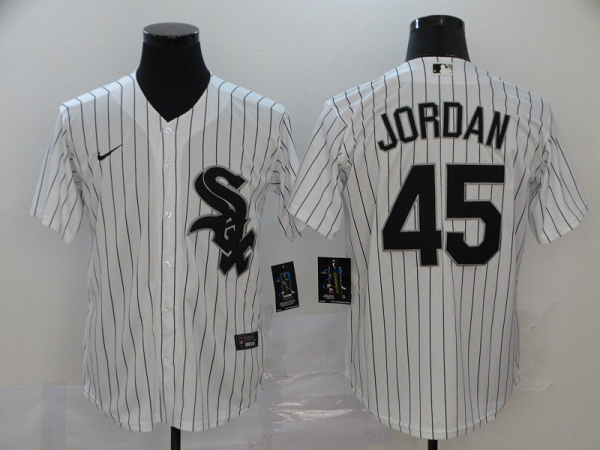 Men's Chicago White Sox #45 Michael  White Stitched MLB Cool Base  Jersey