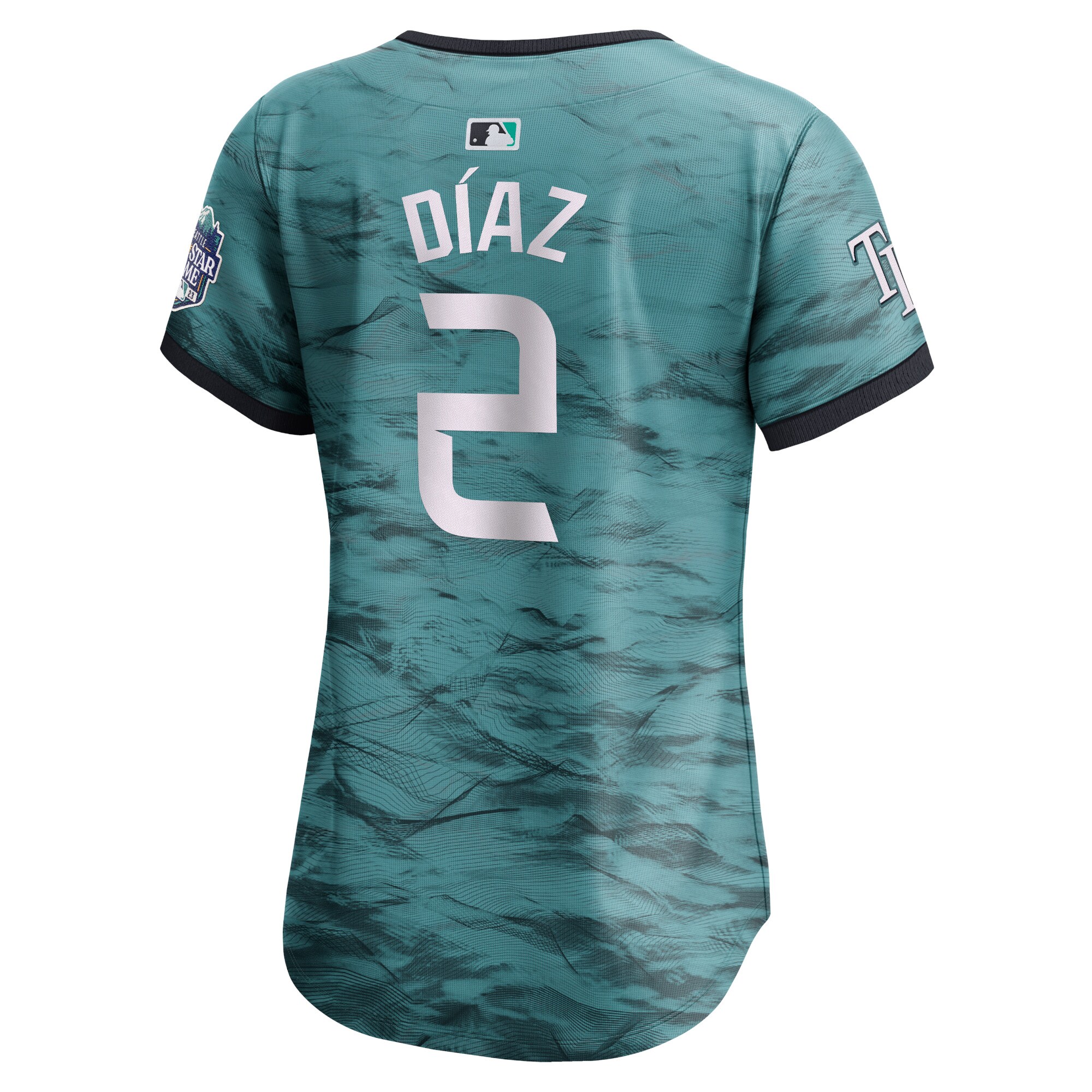 Yandy Díaz American League  Women's 2023 MLB All-Star Game Limited Player Jersey - Teal