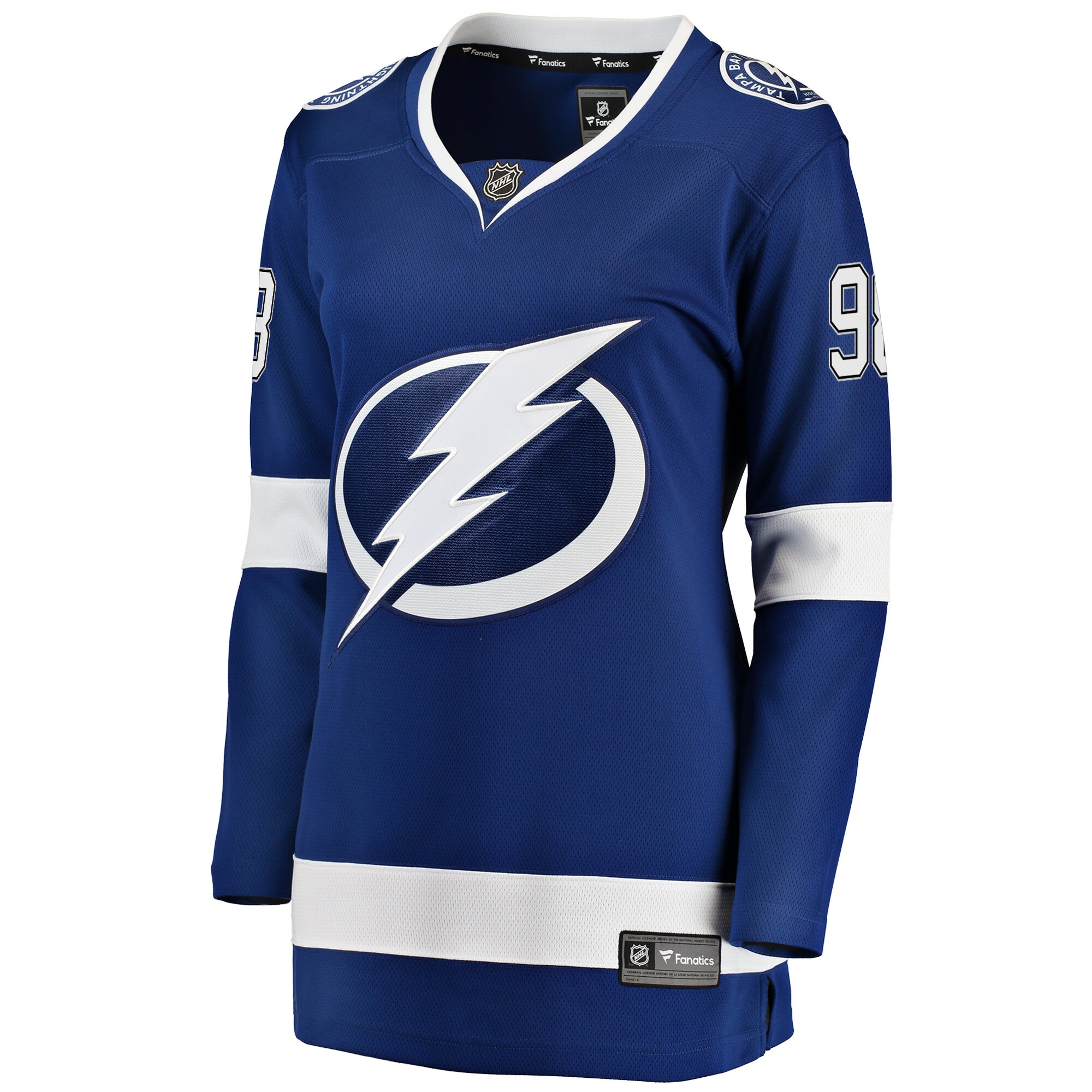 Mikhail Sergachev Tampa Bay Lightning Women's Breakaway Player Jersey - Blue