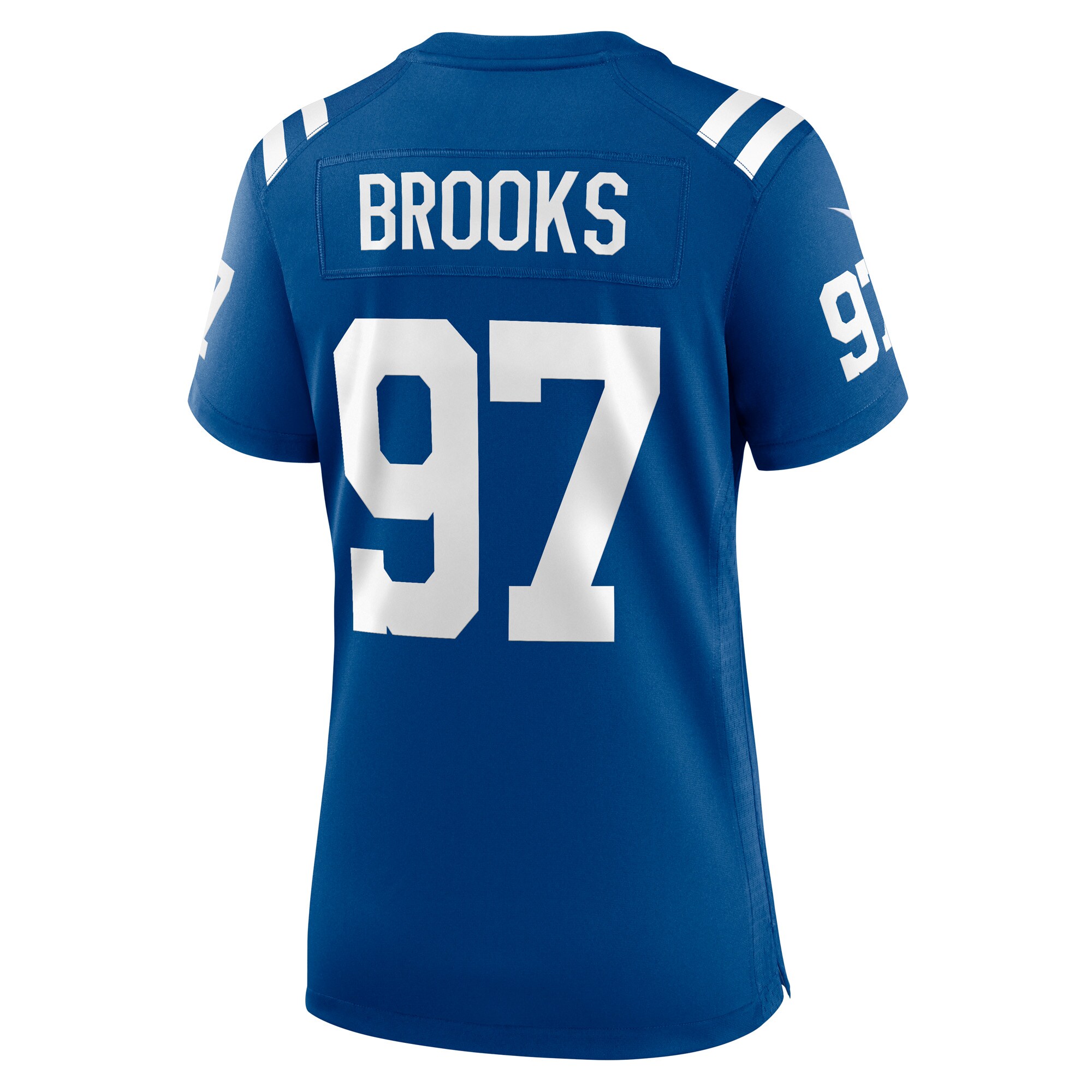 Curtis Brooks Indianapolis Colts  Women's Player Game Jersey - Royal