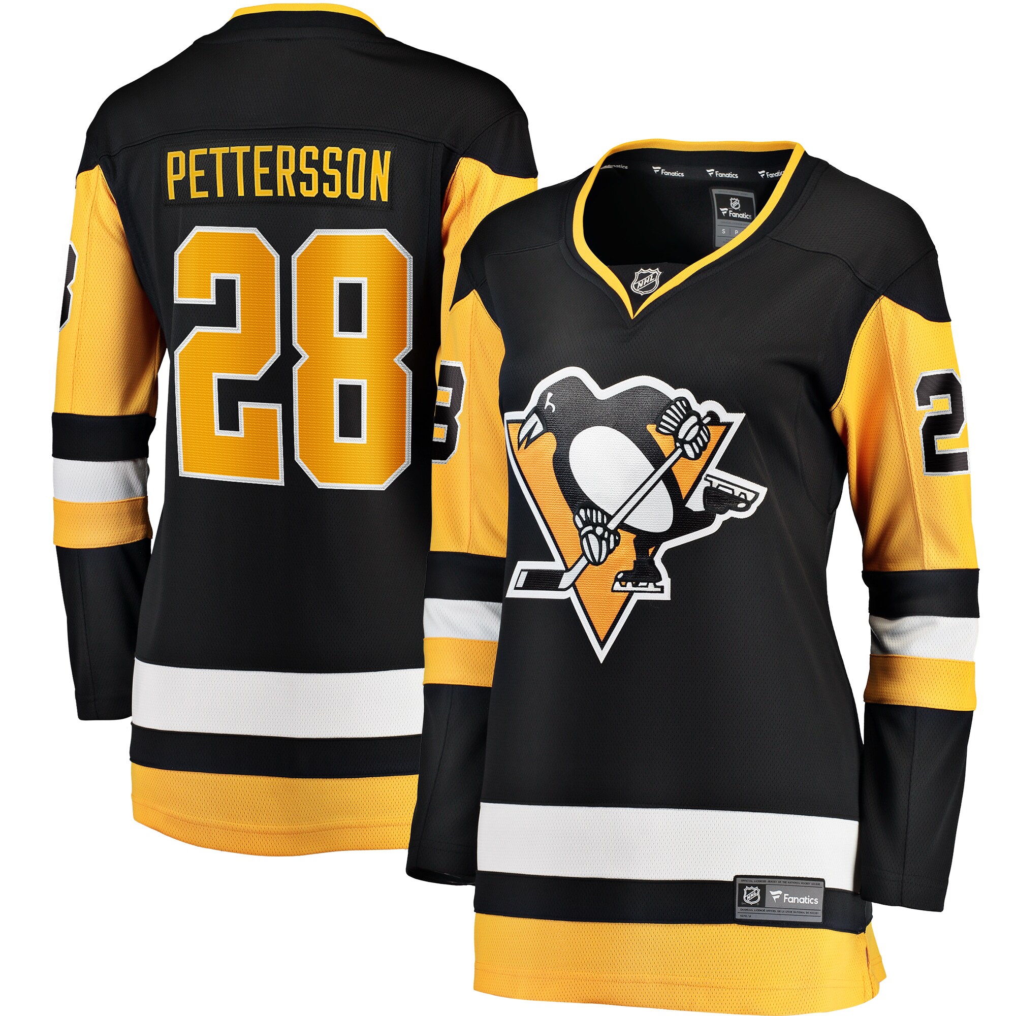 Marcus Pettersson Pittsburgh Penguins Women's Home Breakaway Player Jersey - Black