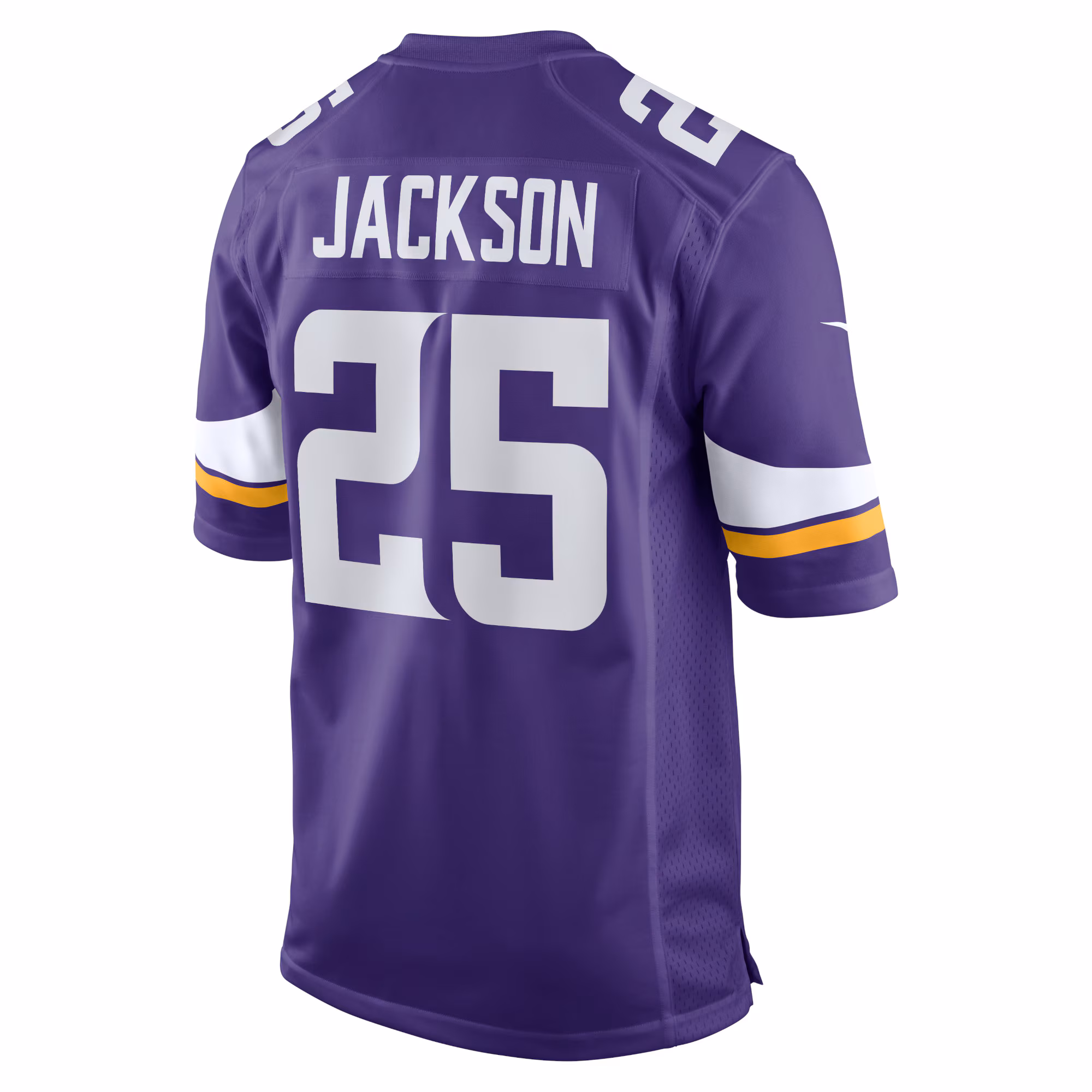 Theo Jackson Minnesota Vikings Home Game Player Jersey - Purple