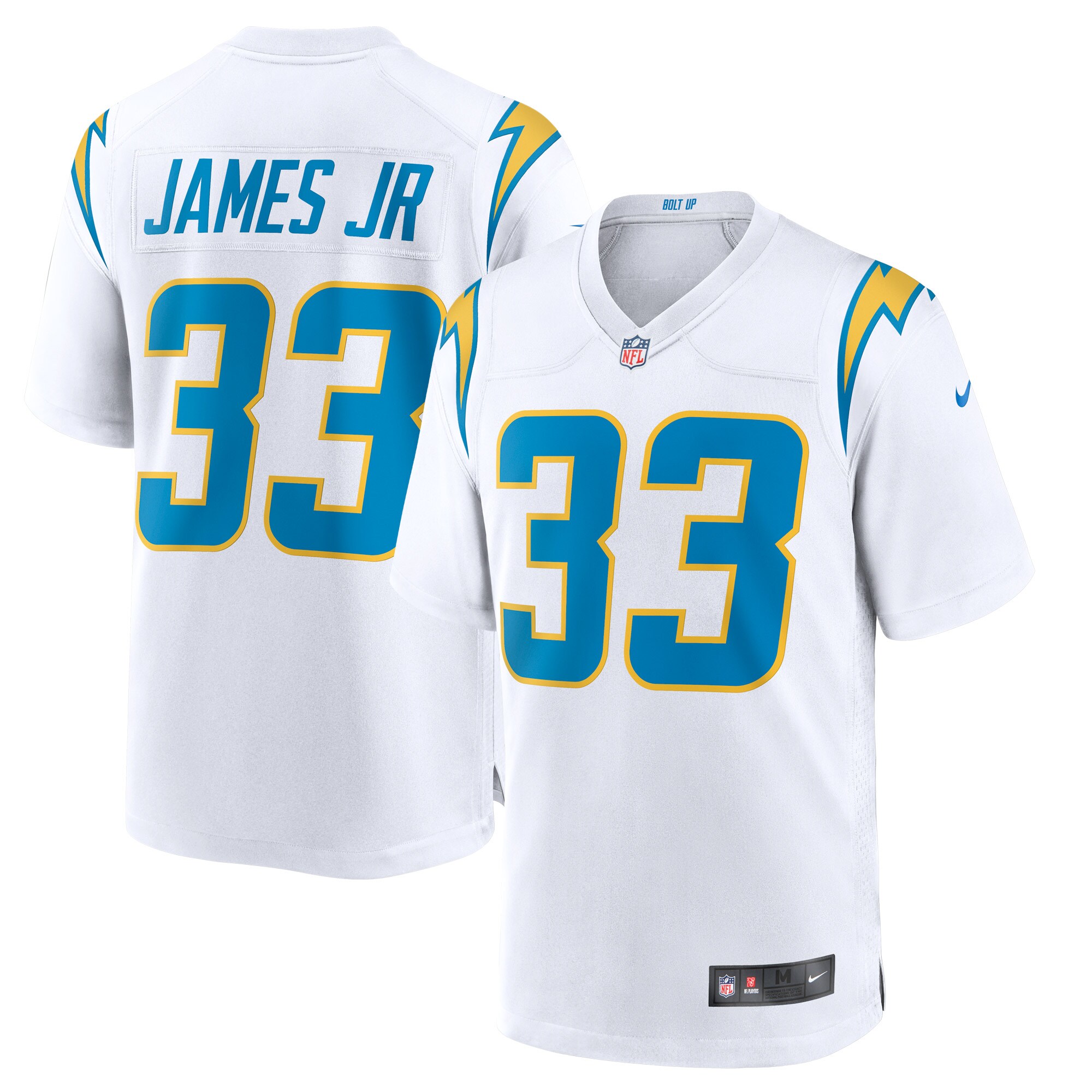 Derwin James Los Angeles Chargers Game Jersey - White