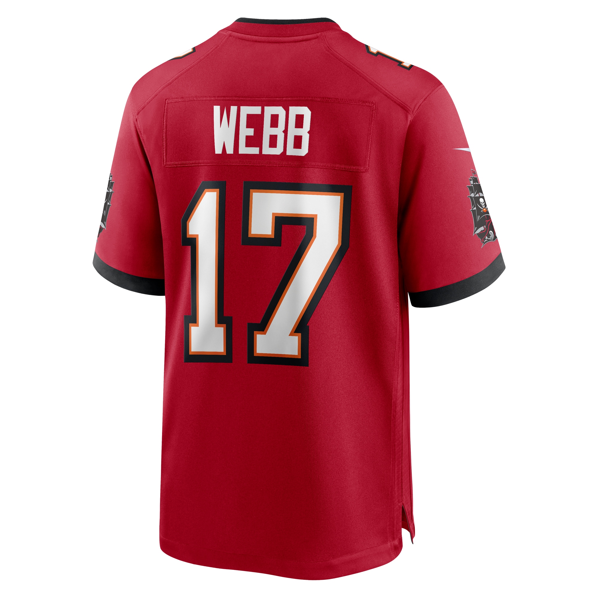 Raleigh Webb Tampa Bay Buccaneers  Game Jersey -  Red