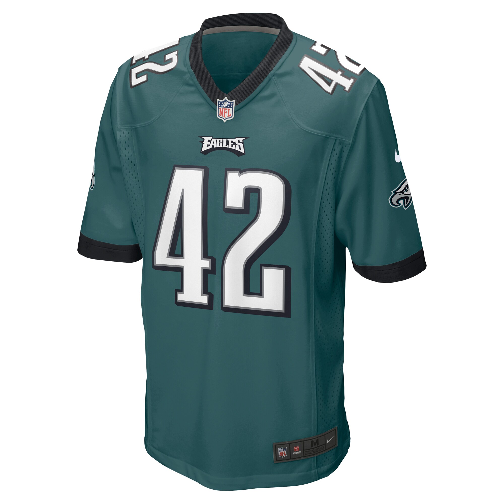 K'Von Wallace Philadelphia Eagles  Game Jersey - Midnight Green