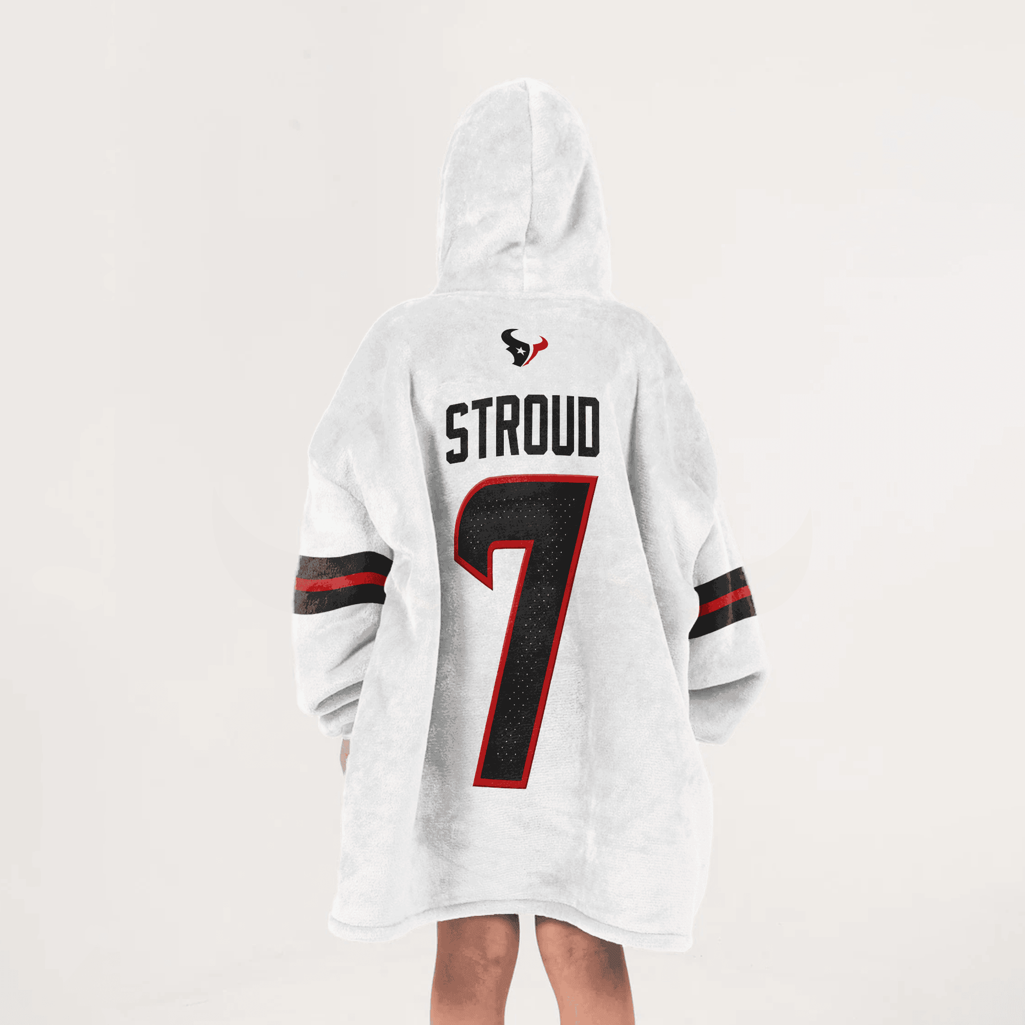 Adult C.S 7 Houston Football Unisex Blanket Hoodie