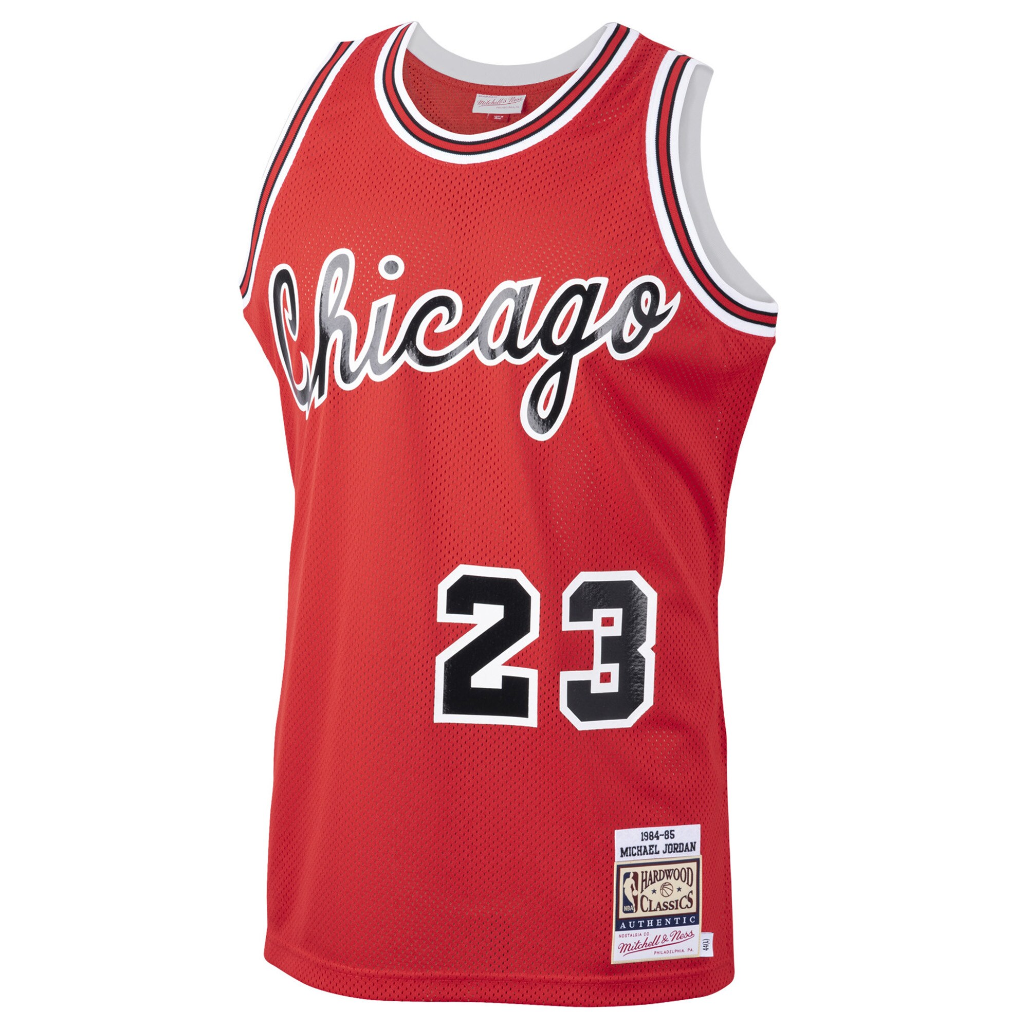 Michael  Chicago Bulls Mitchell & Ness 1984-85 Hardwood Classics Rookie Authentic Jersey - Red