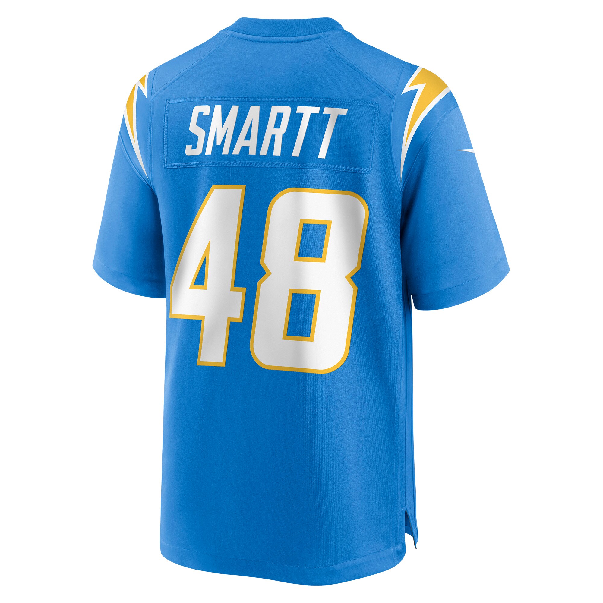 Stone Smartt Los Angeles Chargers  Game Player Jersey - Powder Blue