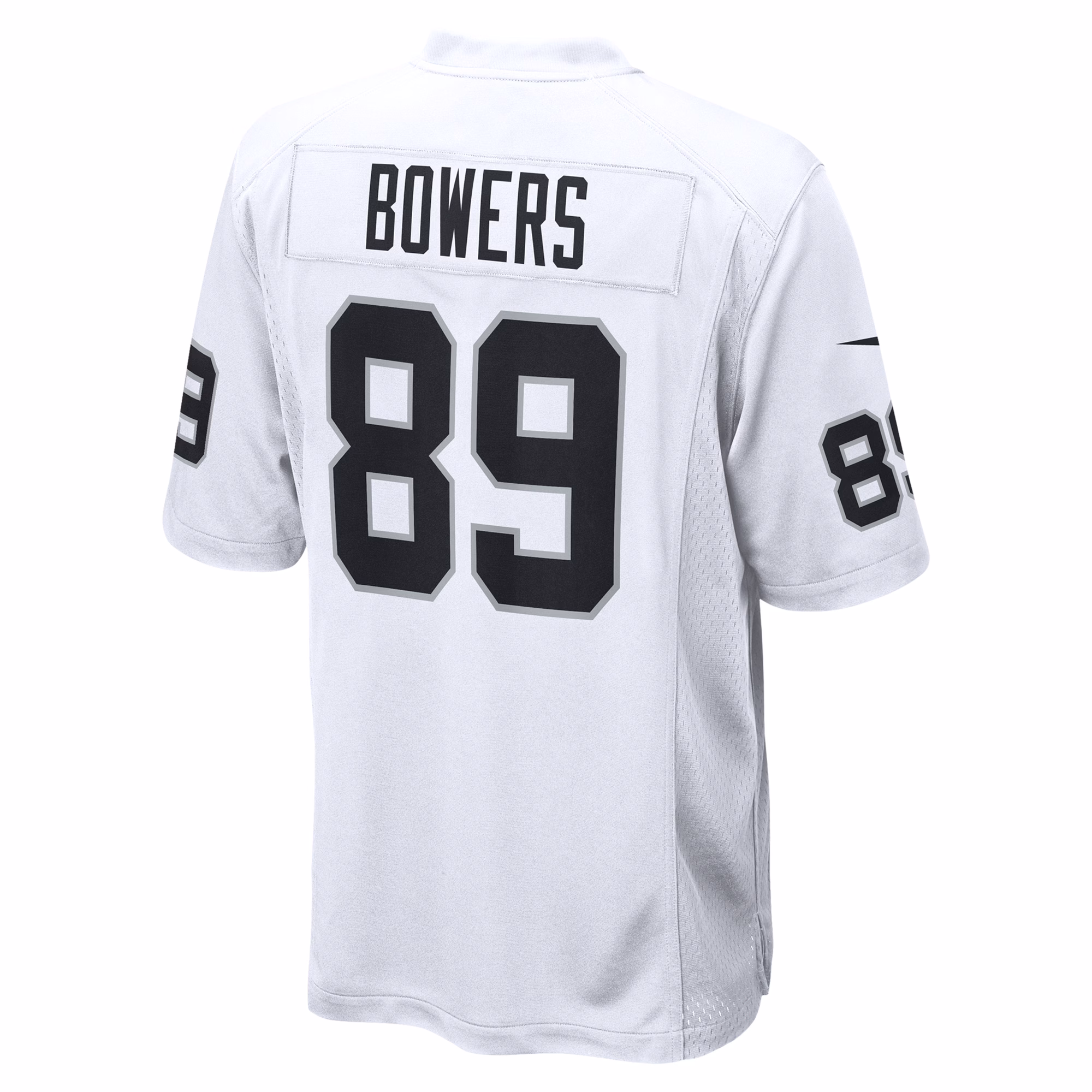 Brock Bowers Las Vegas Raiders Game Jersey -  White