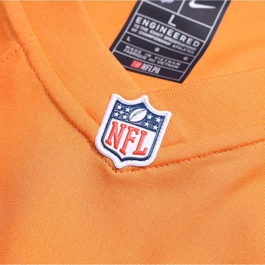 Emeka Egbuka #2 Tampa Bay Buccaneers Alternate 2 50th Season Game Jersey - Creamsicle