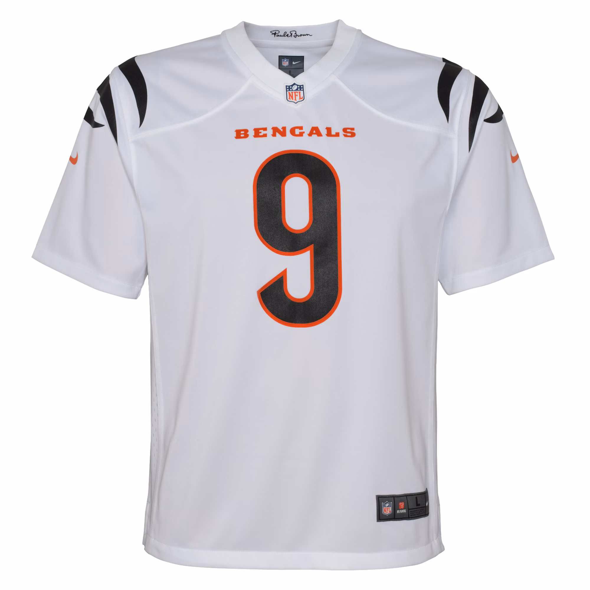 Joe Burrow Cincinnati Bengals Youth Game Jersey - White