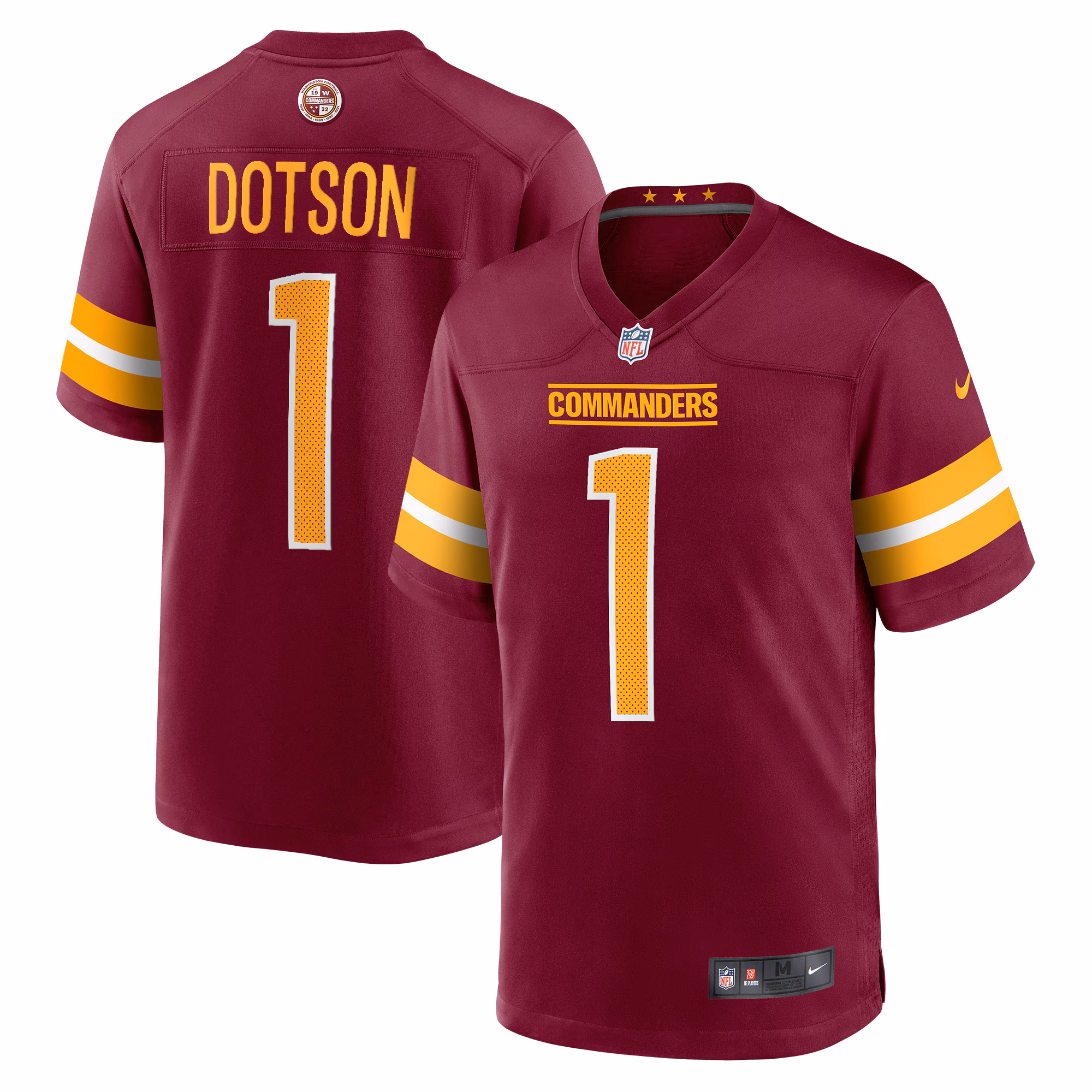 Jahan Dotson Washington Commanders Player Game Jersey - Burgundy
