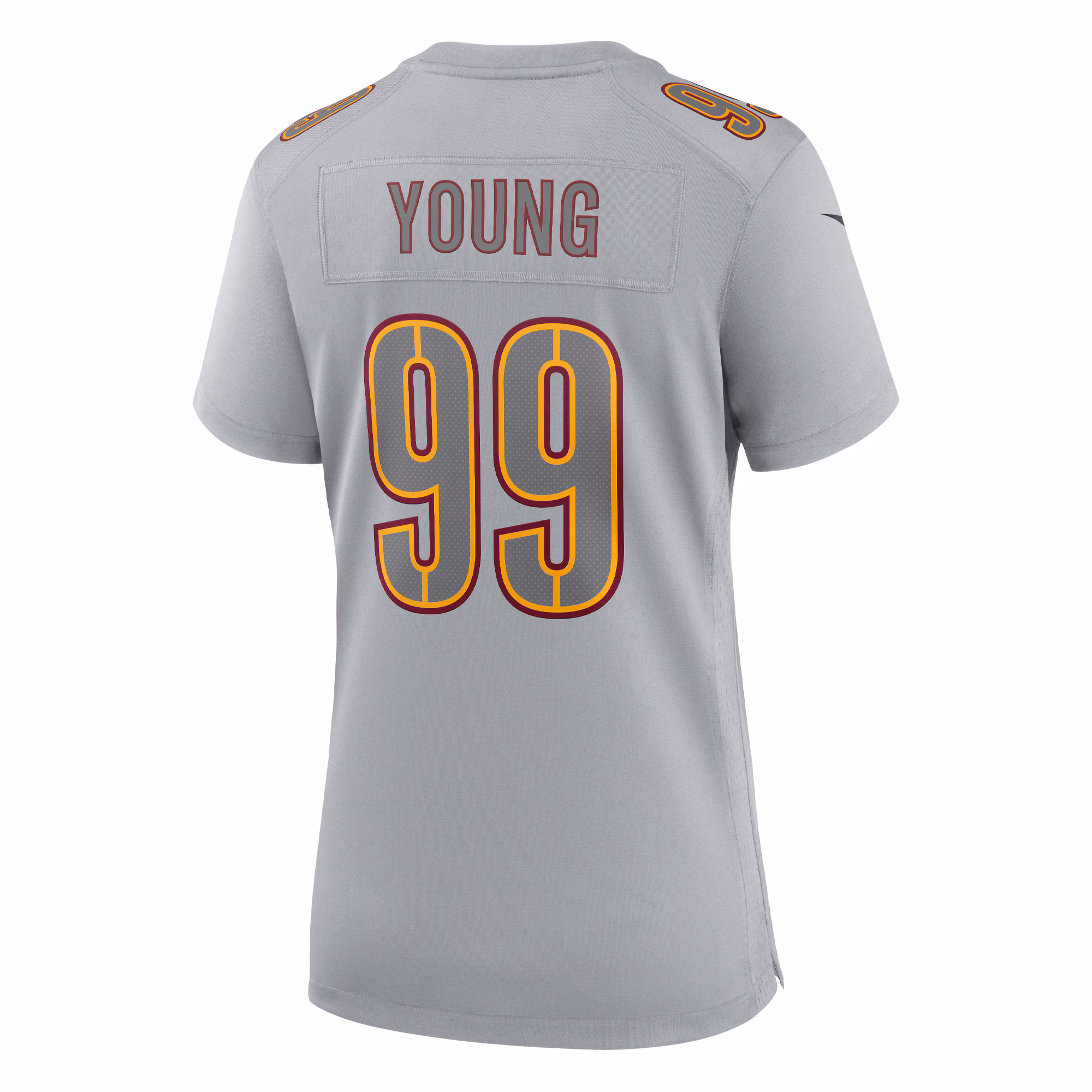 Chase Young Washington Commanders Women's Atmosphere Fashion Game Jersey - Gray