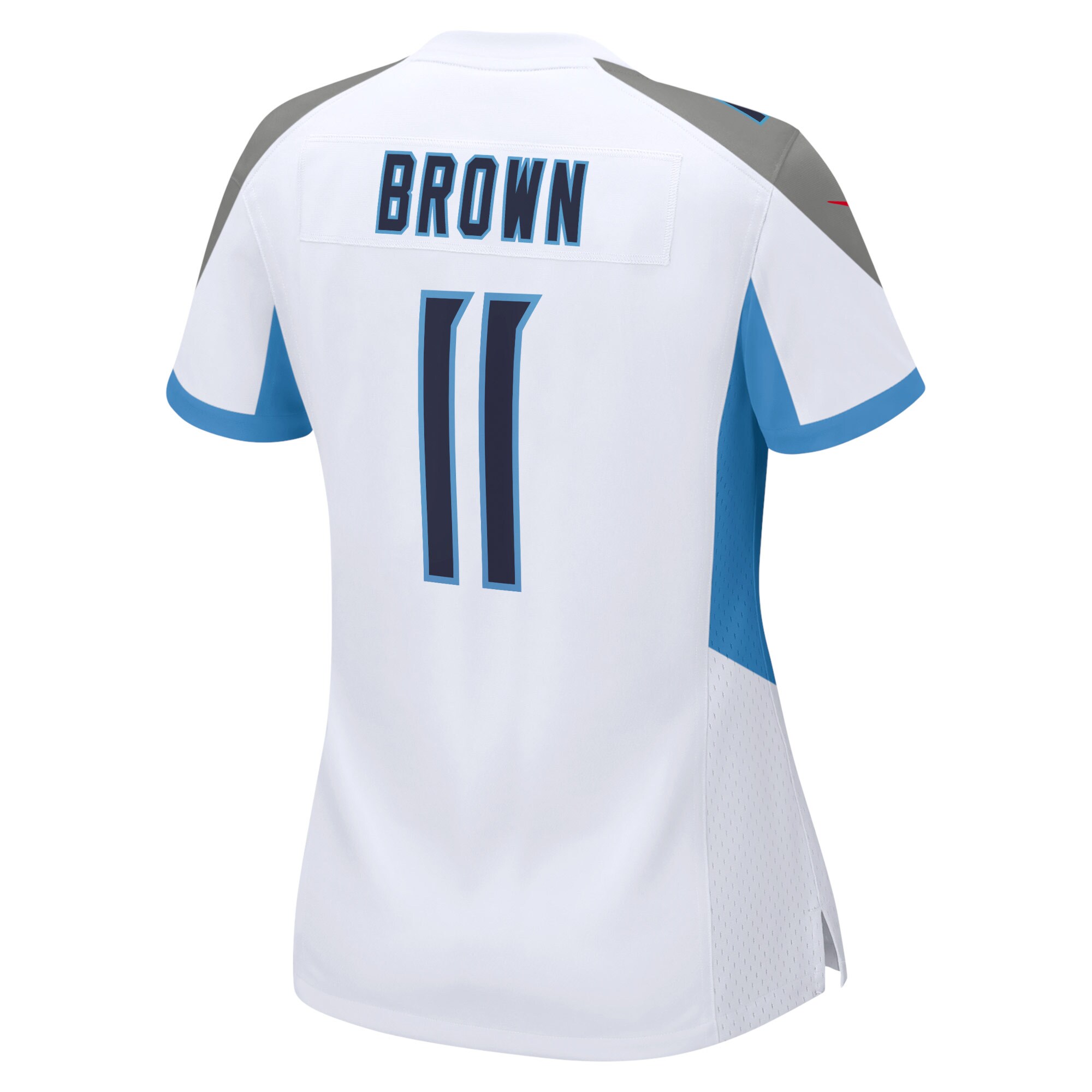 AJ Brown Tennessee Titans  Women's Game Jersey - White