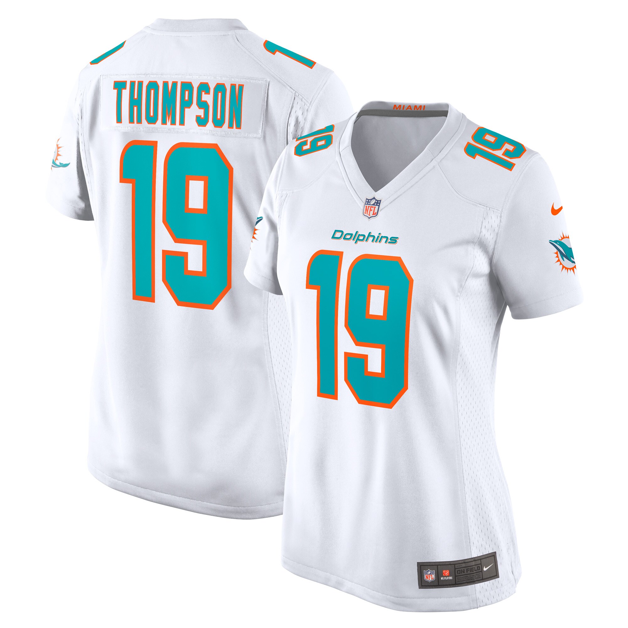 Skylar Thompson Miami Dolphins  Women's Game Player Jersey - White