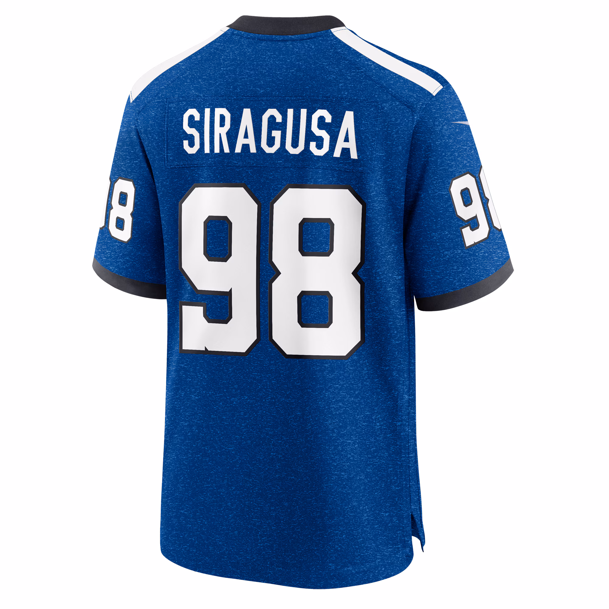 Tony Siragusa Indianapolis Colts Indiana Nights Alternate Game Jersey - Royal