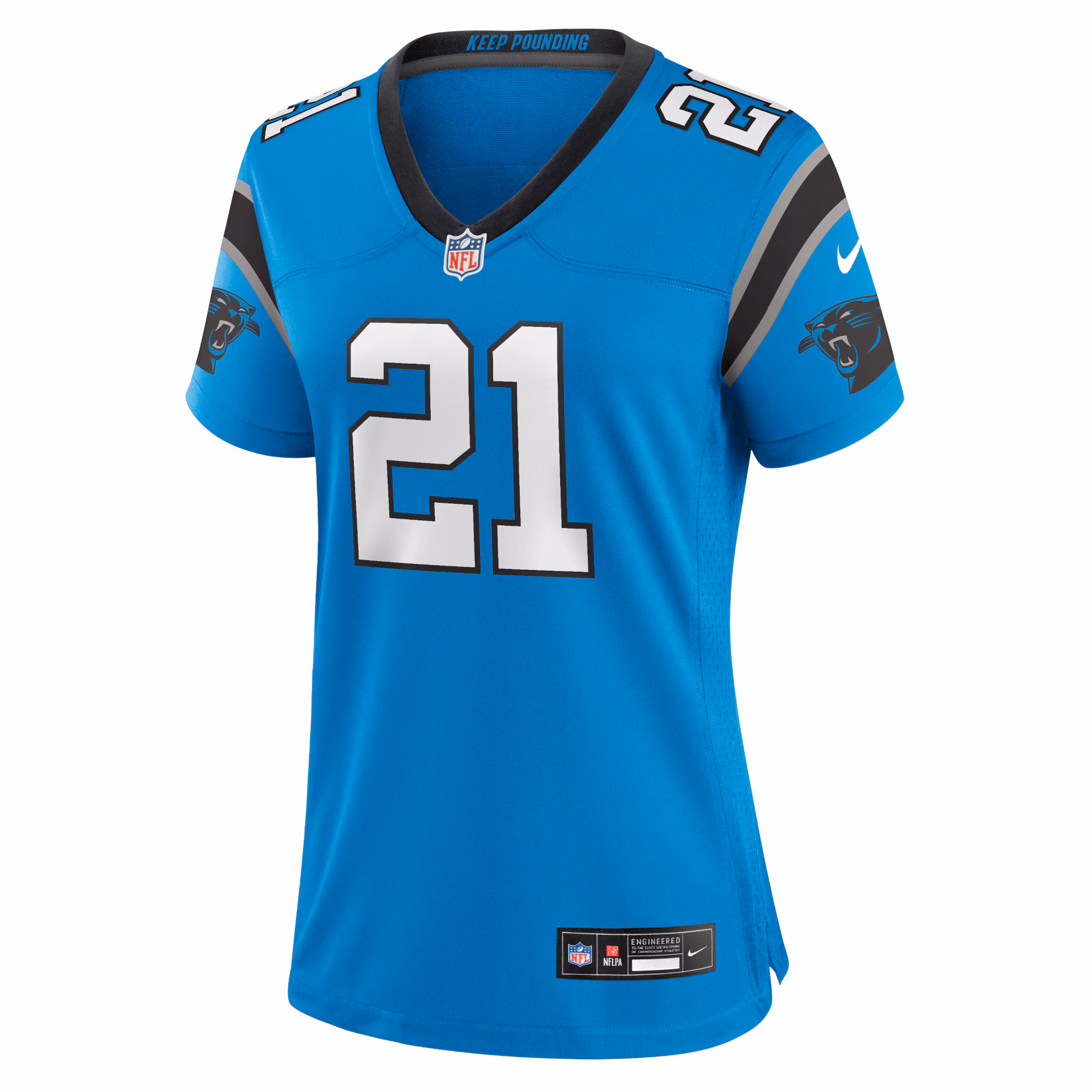 Jeremy Chinn Carolina Panthers Women's Player Jersey - Blue