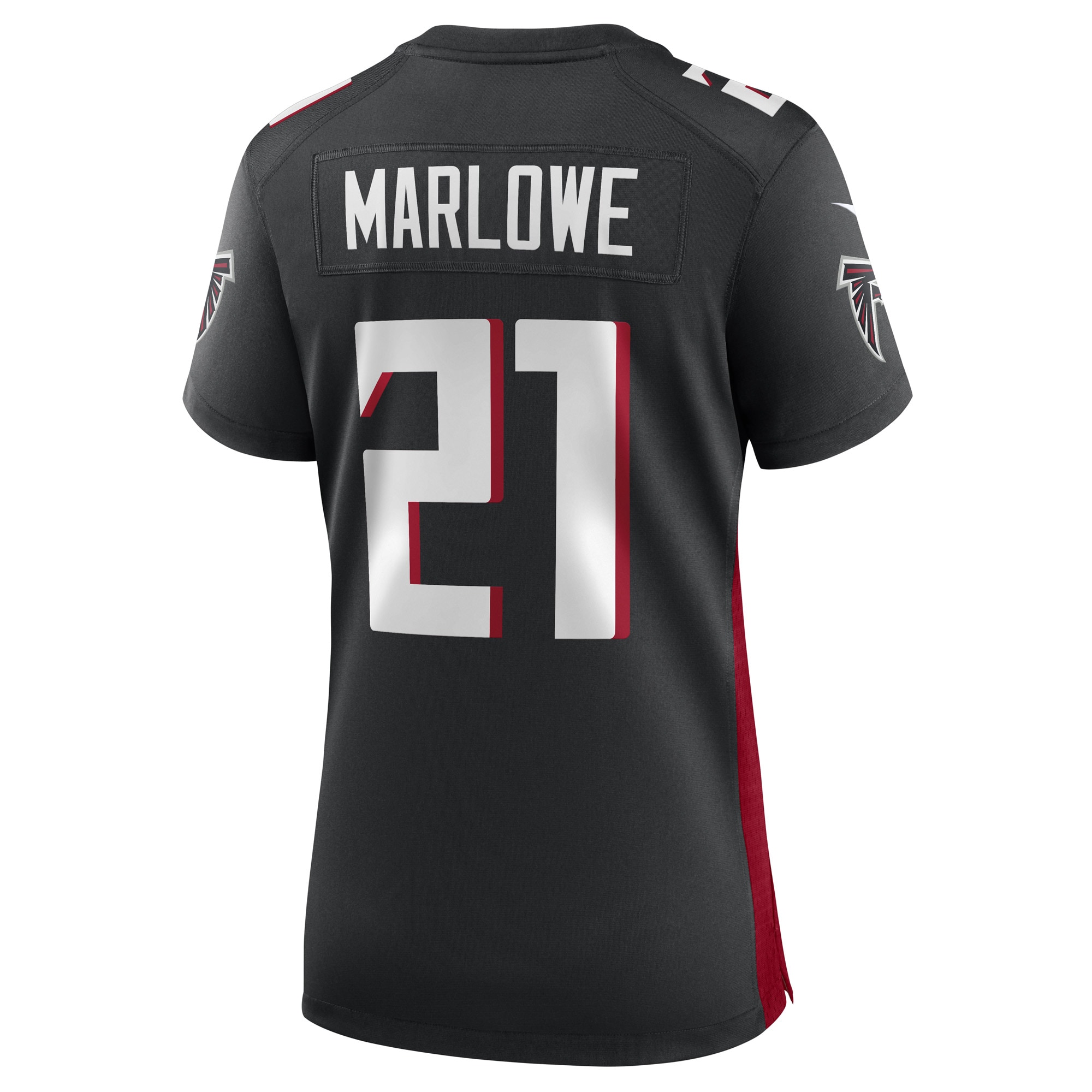 Dean Marlowe Atlanta Falcons  Women's Game Player Jersey - Black