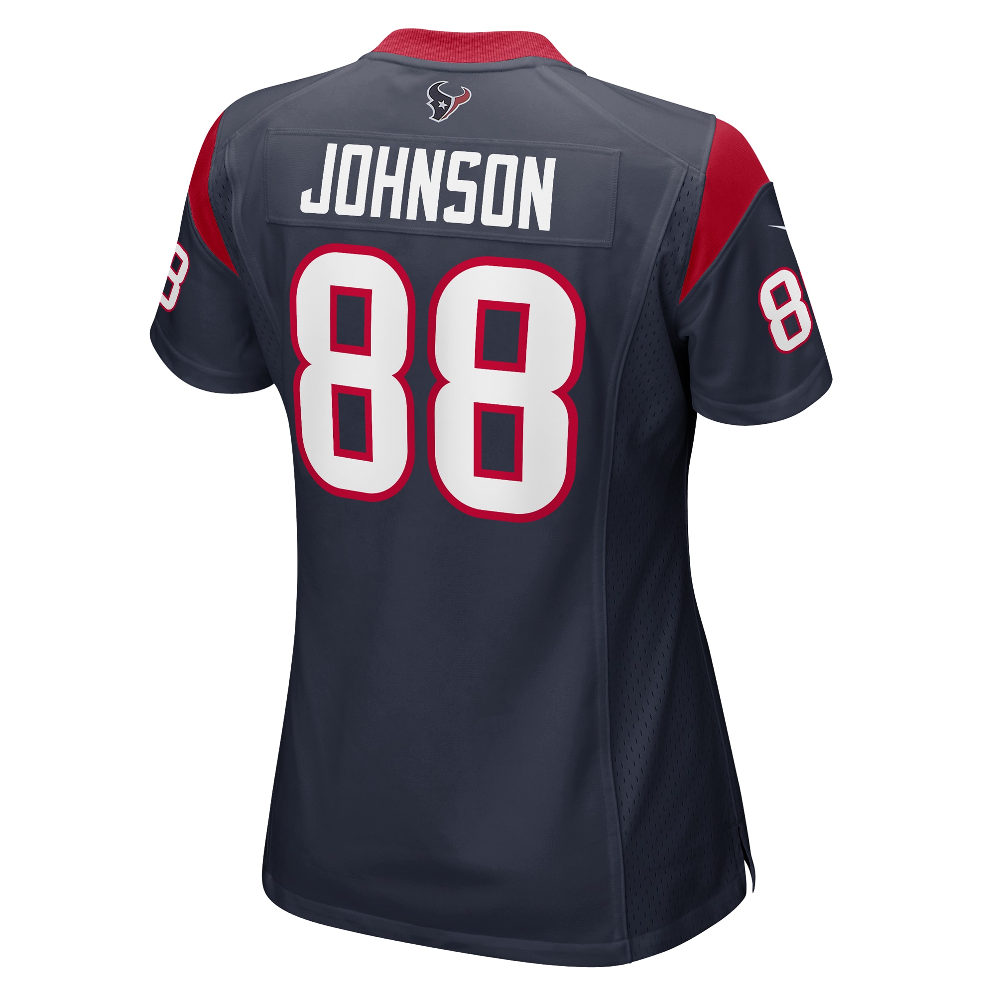 Johnny Johnson Houston Texans Women's Team Game Jersey -  Navy