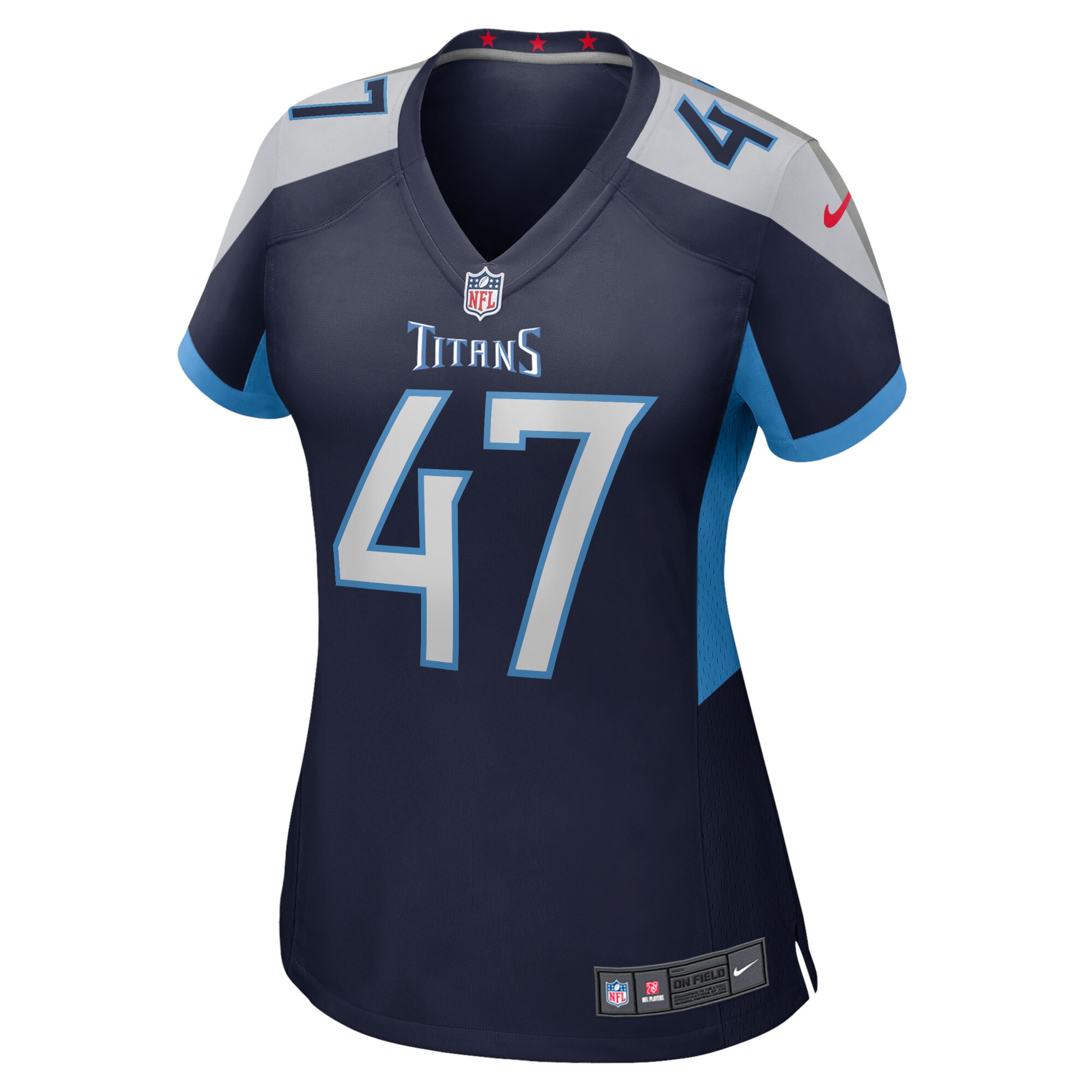 Andrew Adams Tennessee Titans  Women's Home Game Player Jersey - Navy