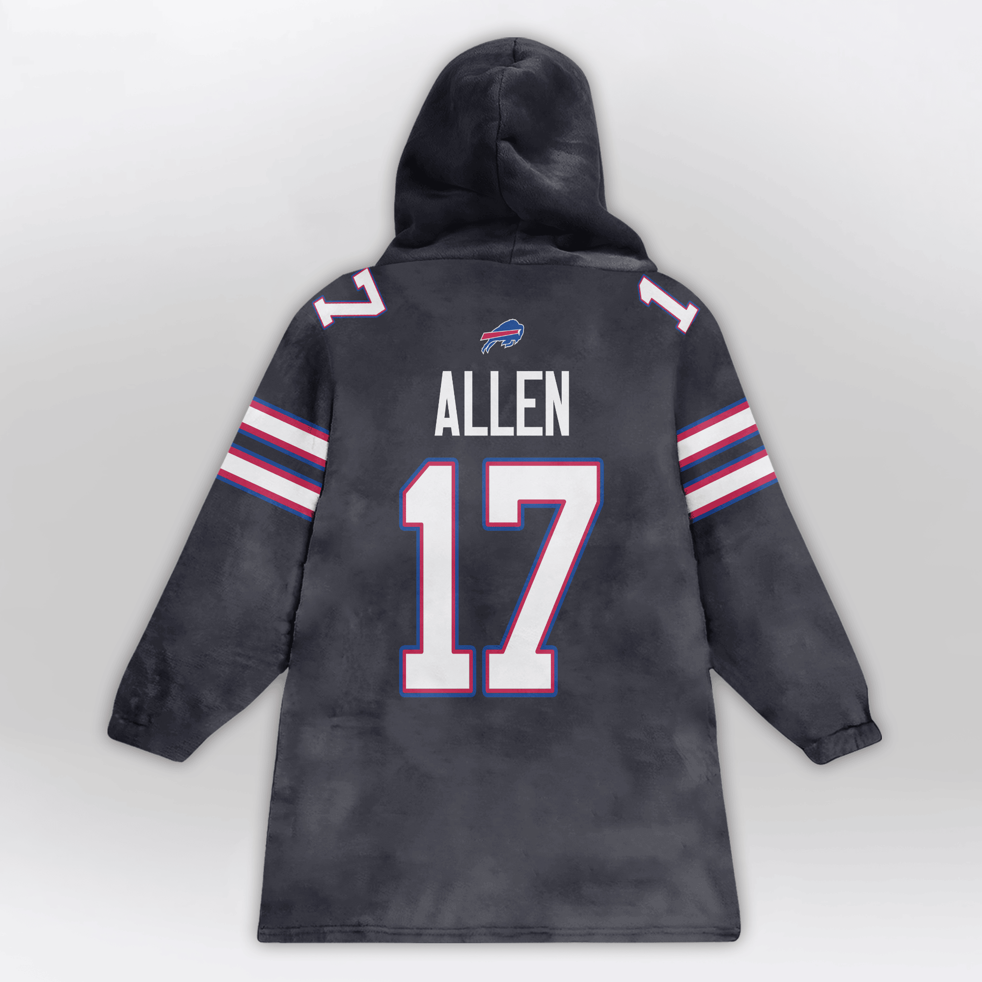 Captain J.A 17 Buffalo Football Unisex Blanket Hoodie