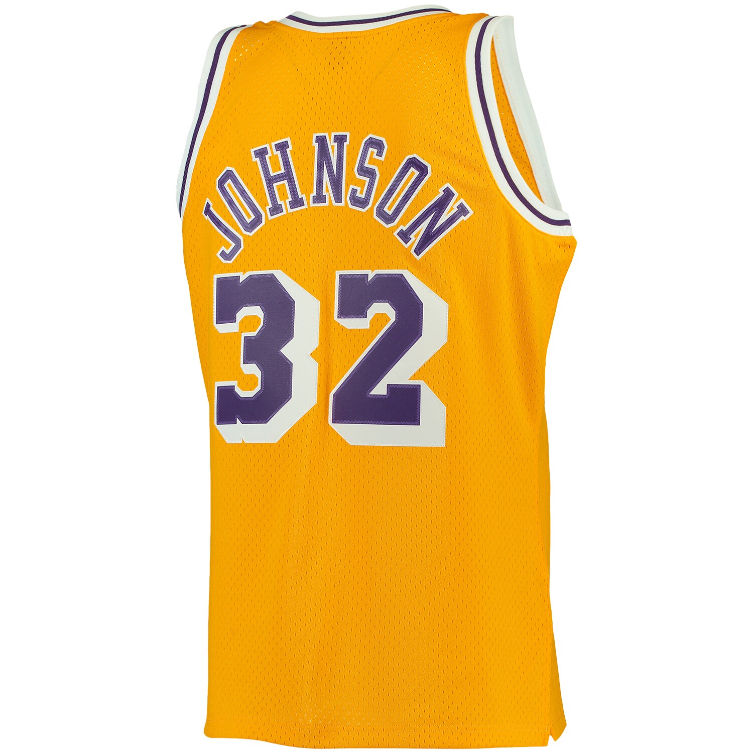 Magic Johnson Los Angeles Lakers Mitchell & Ness Big & Tall Hardwood Classics Jersey - Gold