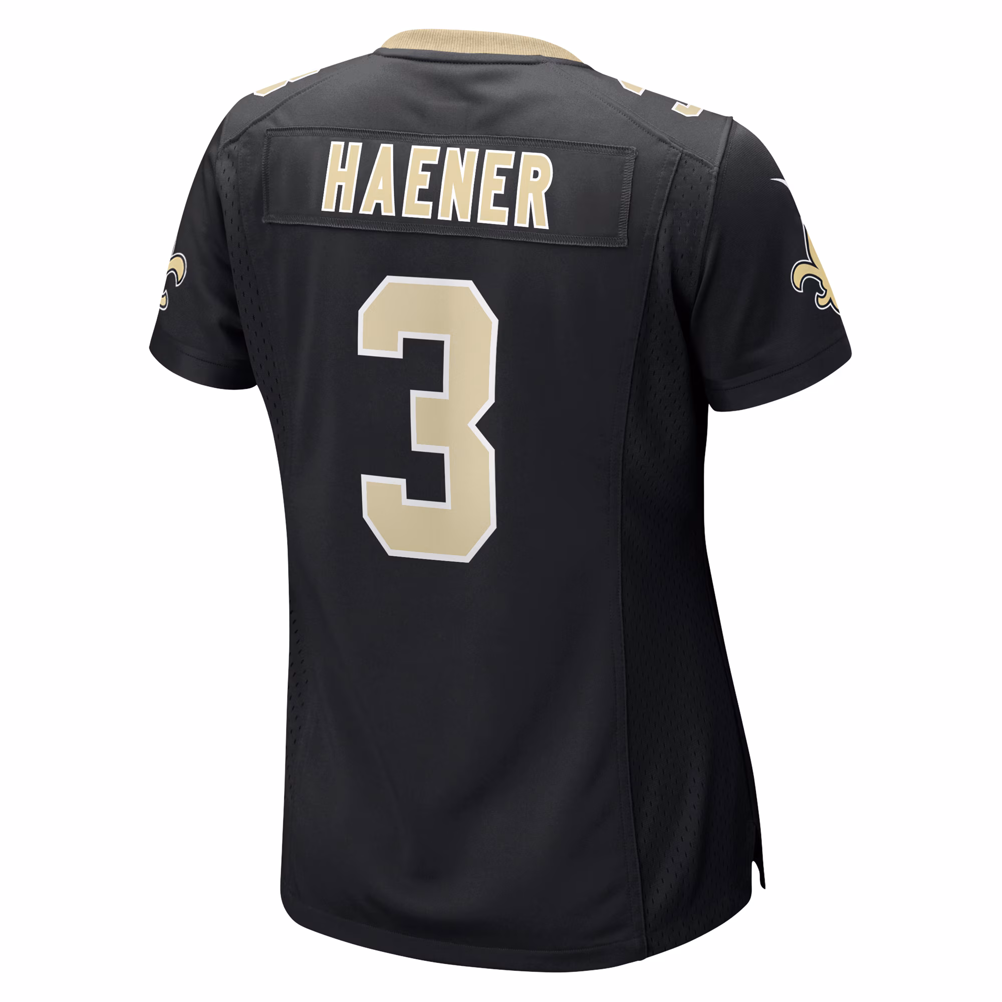 Jake Haener New Orleans Saints Women's Team Game Jersey -  Black