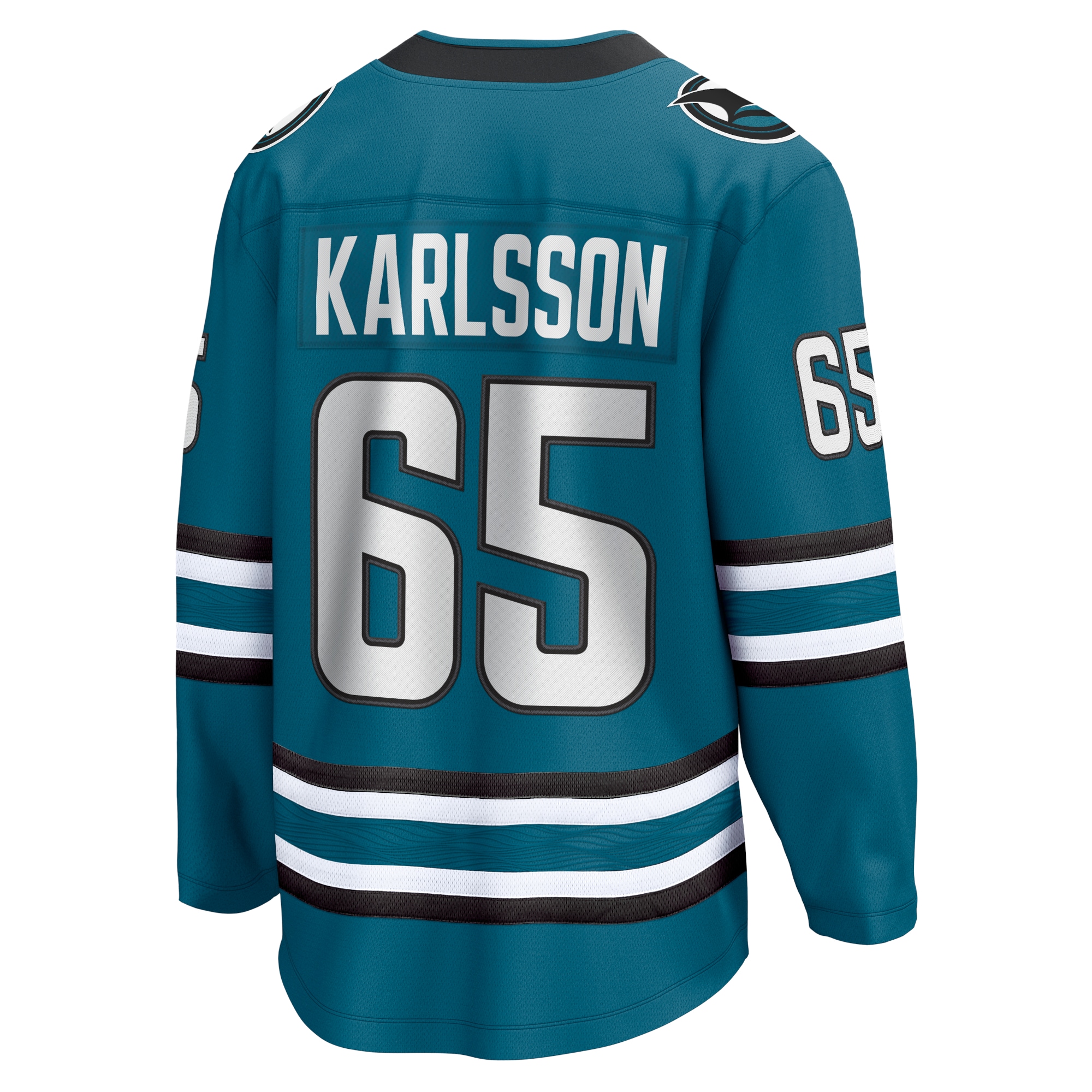 Erik Karlsson San Jose Sharks Home Premier Breakaway Player Jersey - Teal