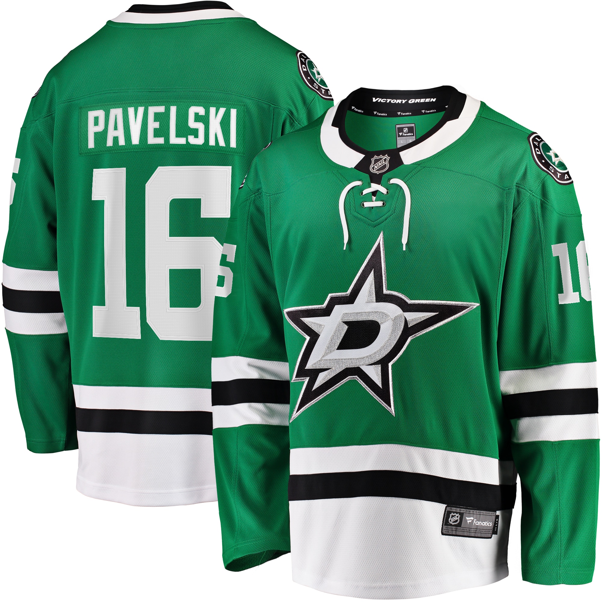 Joe Pavelski Dallas Stars Breakaway Home Player Jersey - Kelly Green